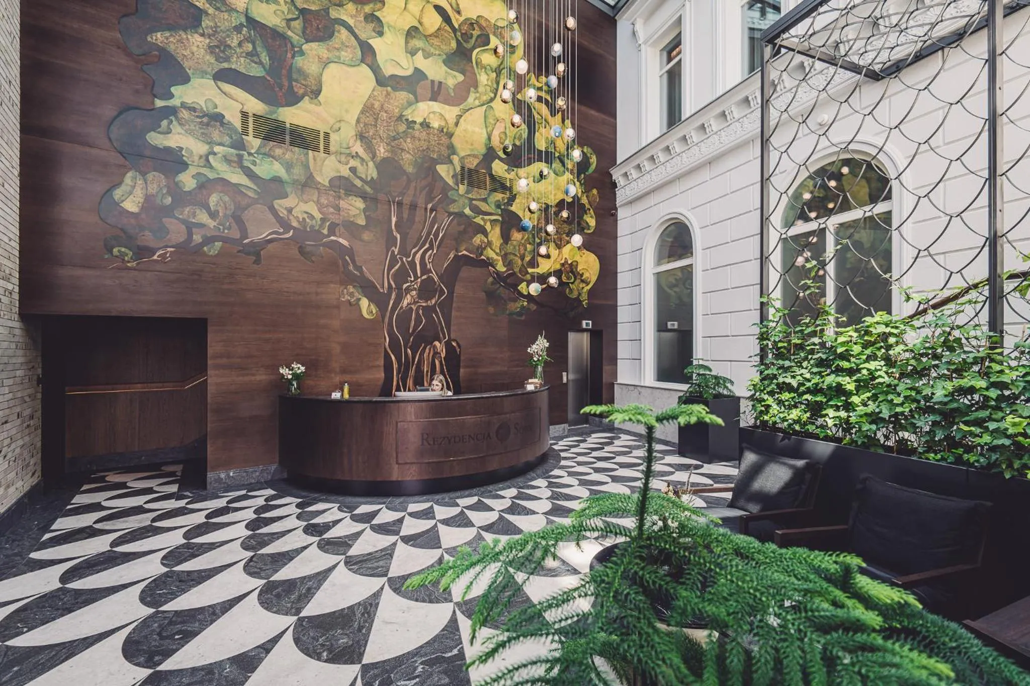 Patio in Rezydencja Sowa