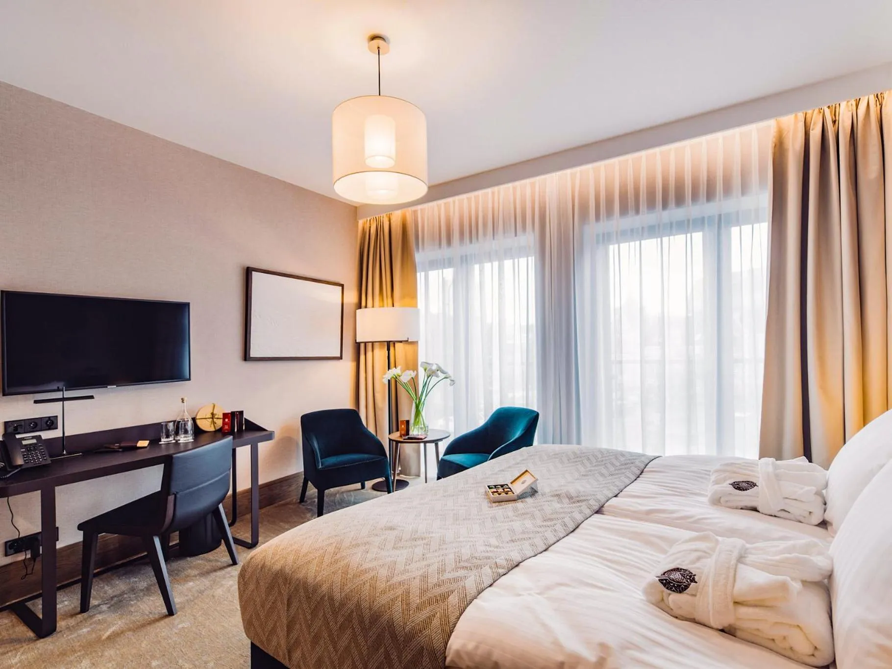 Bed in Rezydencja Sowa