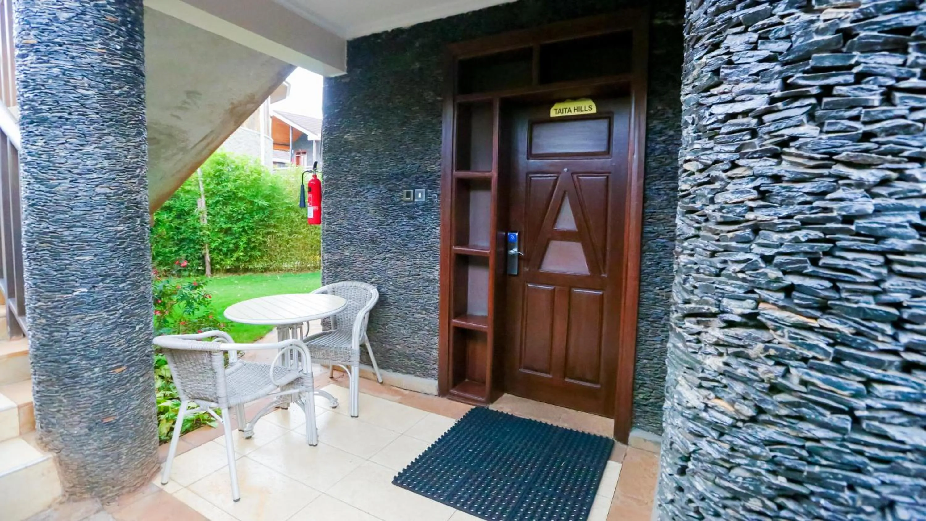 Garden view in Aberdare Prestige & Royal Cottages