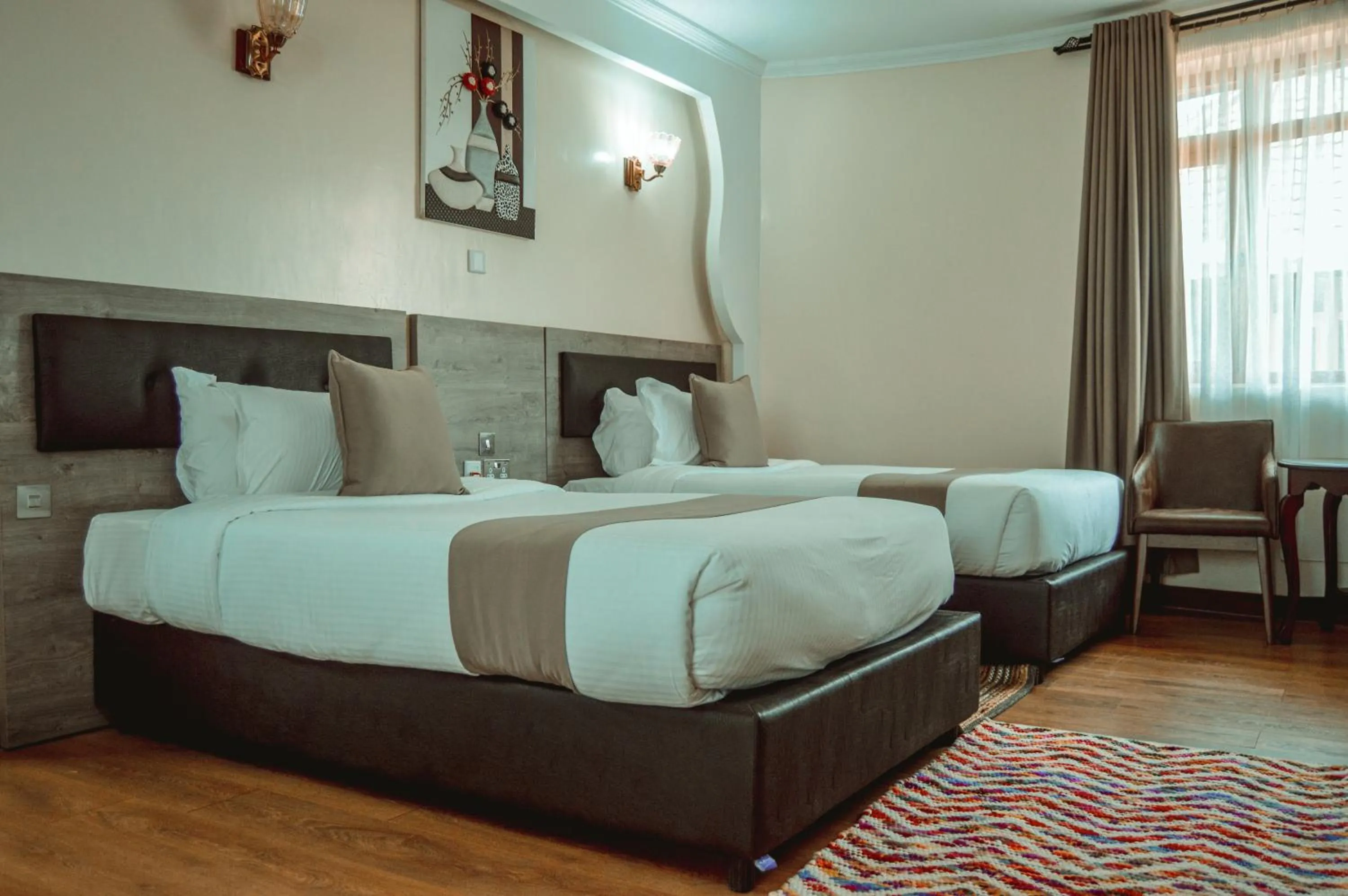 Bed in Aberdare Prestige & Royal Cottages