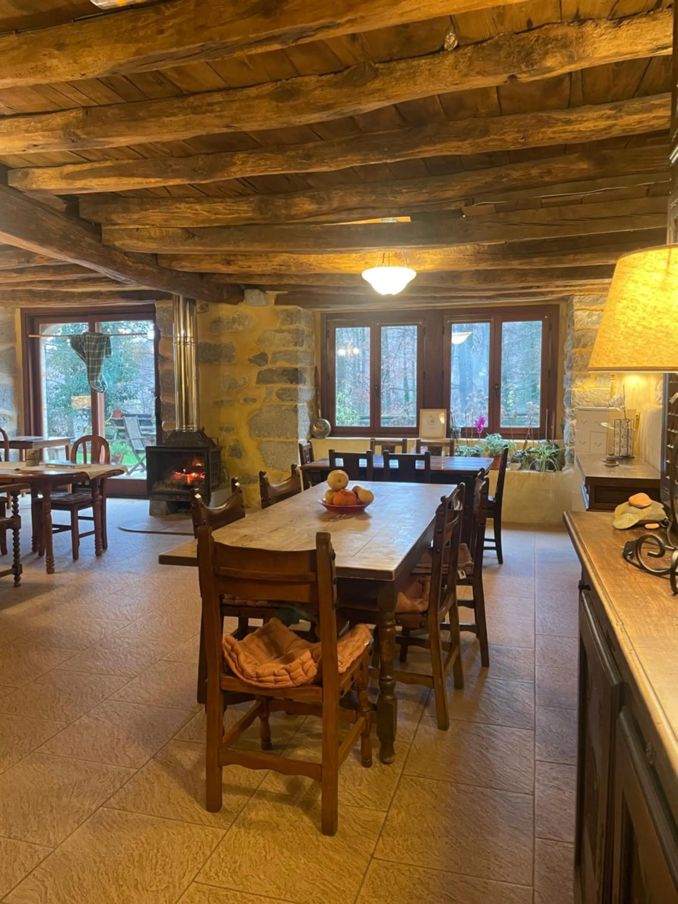 Restaurant/places to eat in Casa Rural Ecológica Kaaño Etxea el Bosque y la Naturaleza Sentir