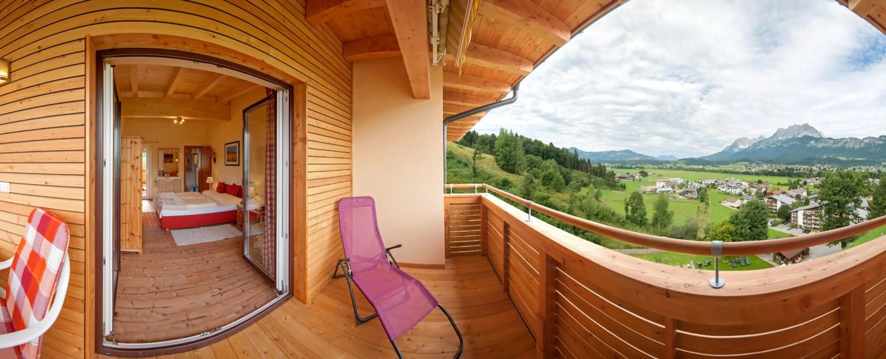 Balcony/Terrace in Romantik Aparthotel Sonnleitn