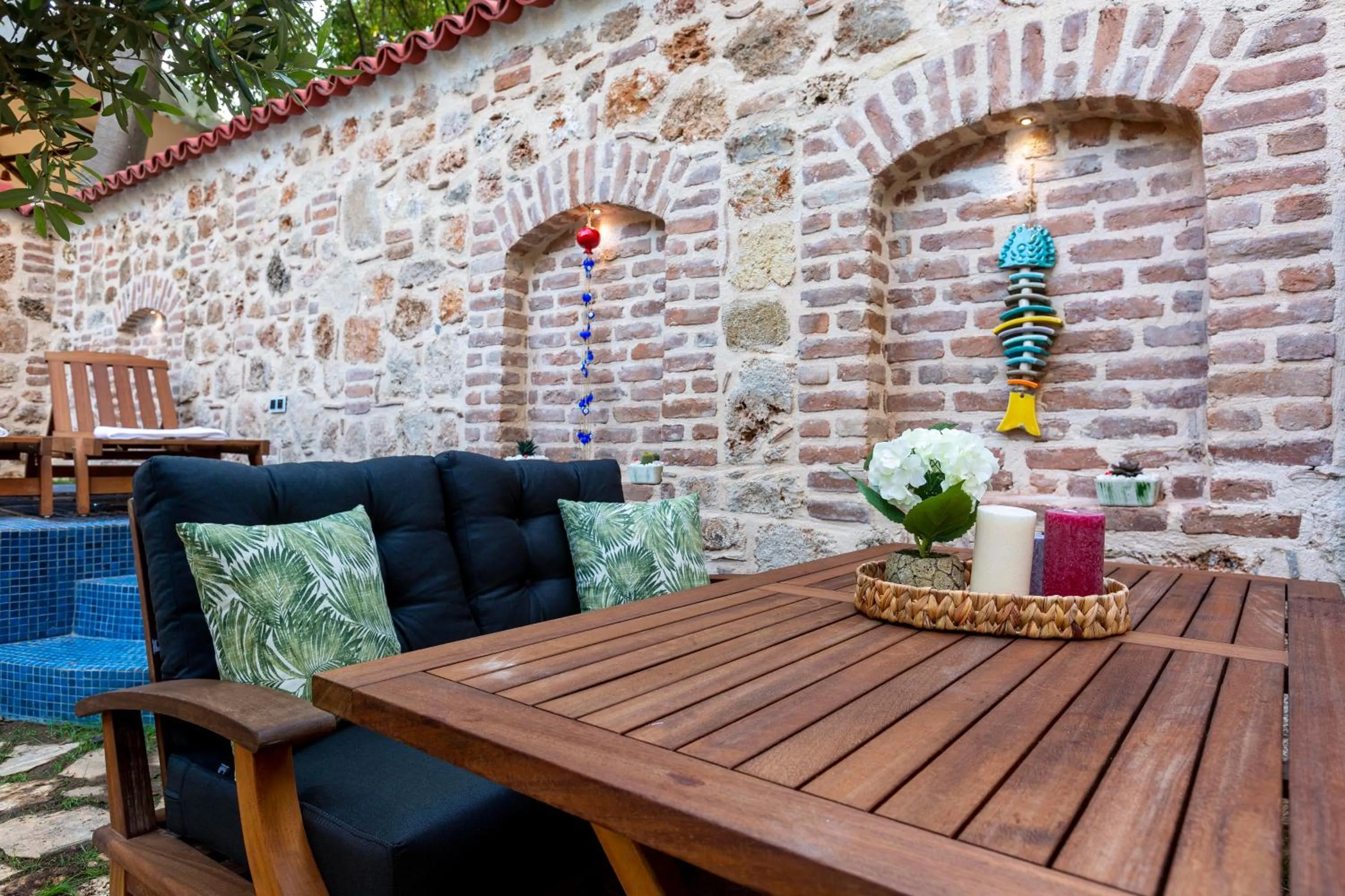 Seating area in Hotel Lykia Old Town Antalya