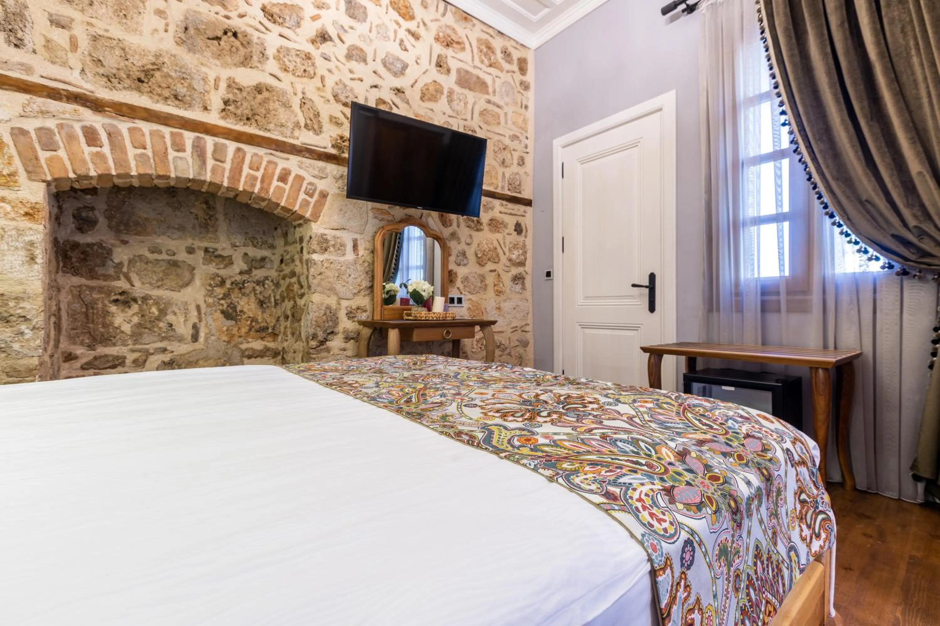 Bed in Hotel Lykia Old Town Antalya