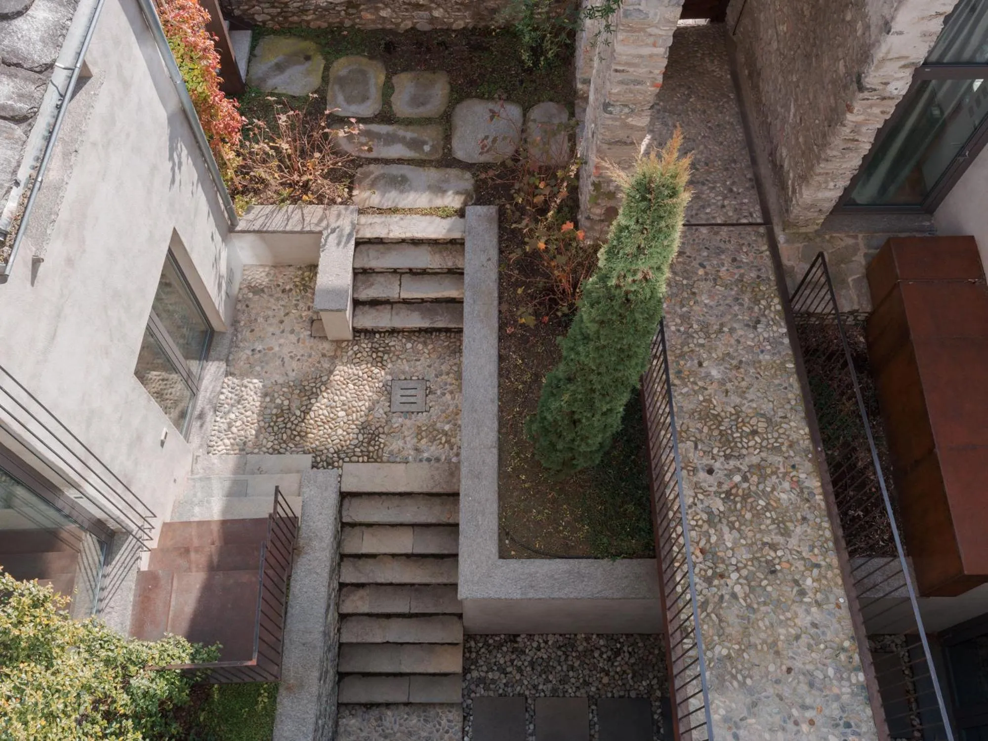 Inner courtyard view in Casa Olea Hotel
