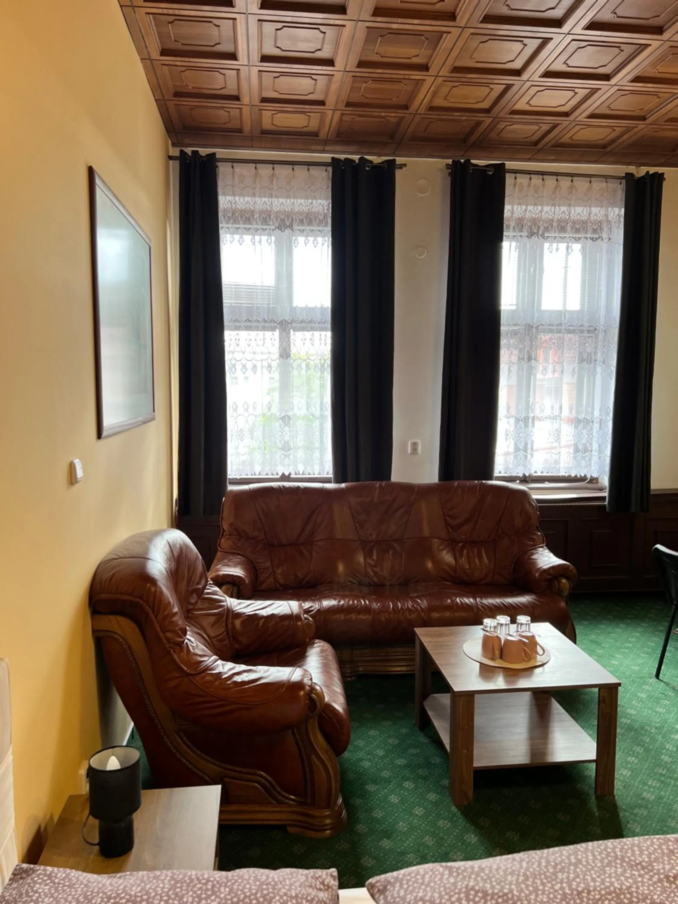 Seating area in Hotel Maxim