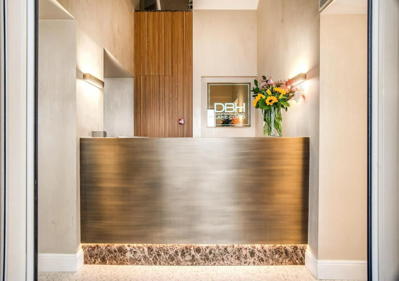 Lobby or reception in DBH – Boutique Hotel Lake Como