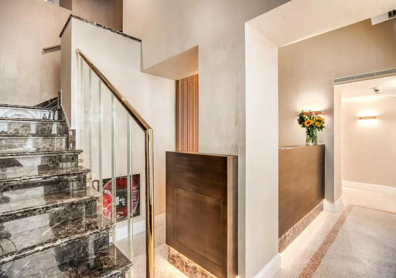 Lobby or reception in DBH – Boutique Hotel Lake Como Lobby or reception in DBH – Boutique Hotel Lake Como