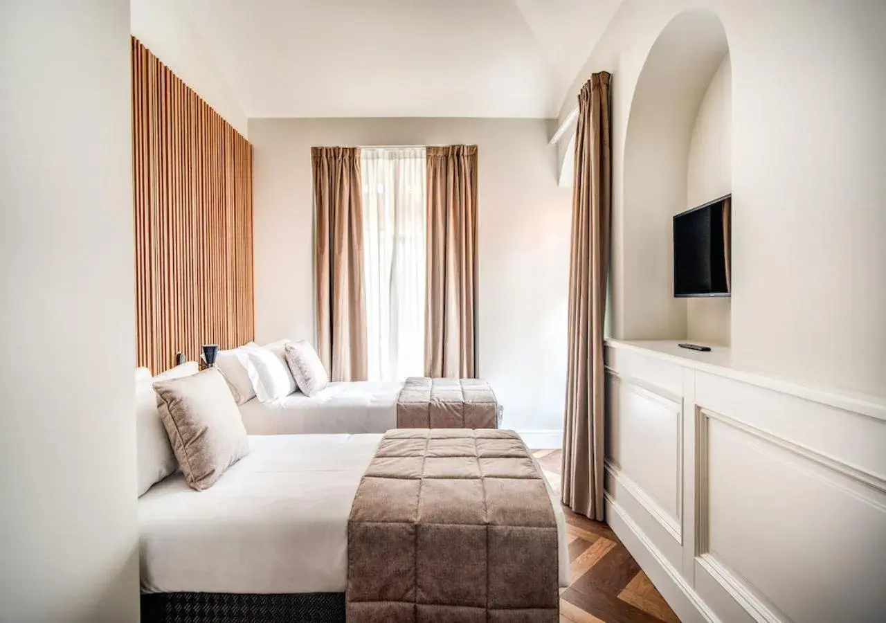 Bedroom, Bed in DBH – Boutique Hotel Lake Como Bedroom, Bed in DBH – Boutique Hotel Lake Como