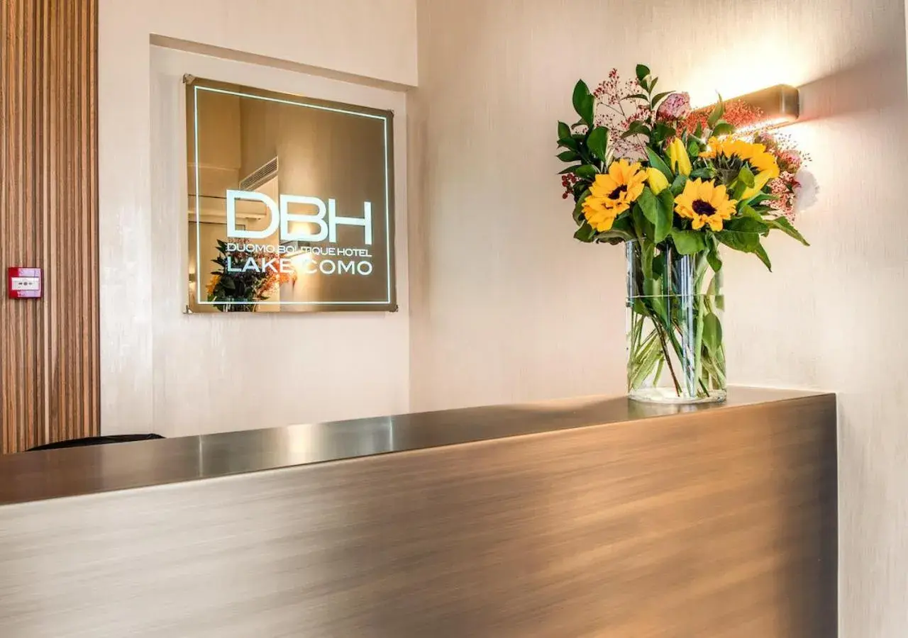 Lobby or reception in DBH – Boutique Hotel Lake Como Lobby or reception in DBH – Boutique Hotel Lake Como