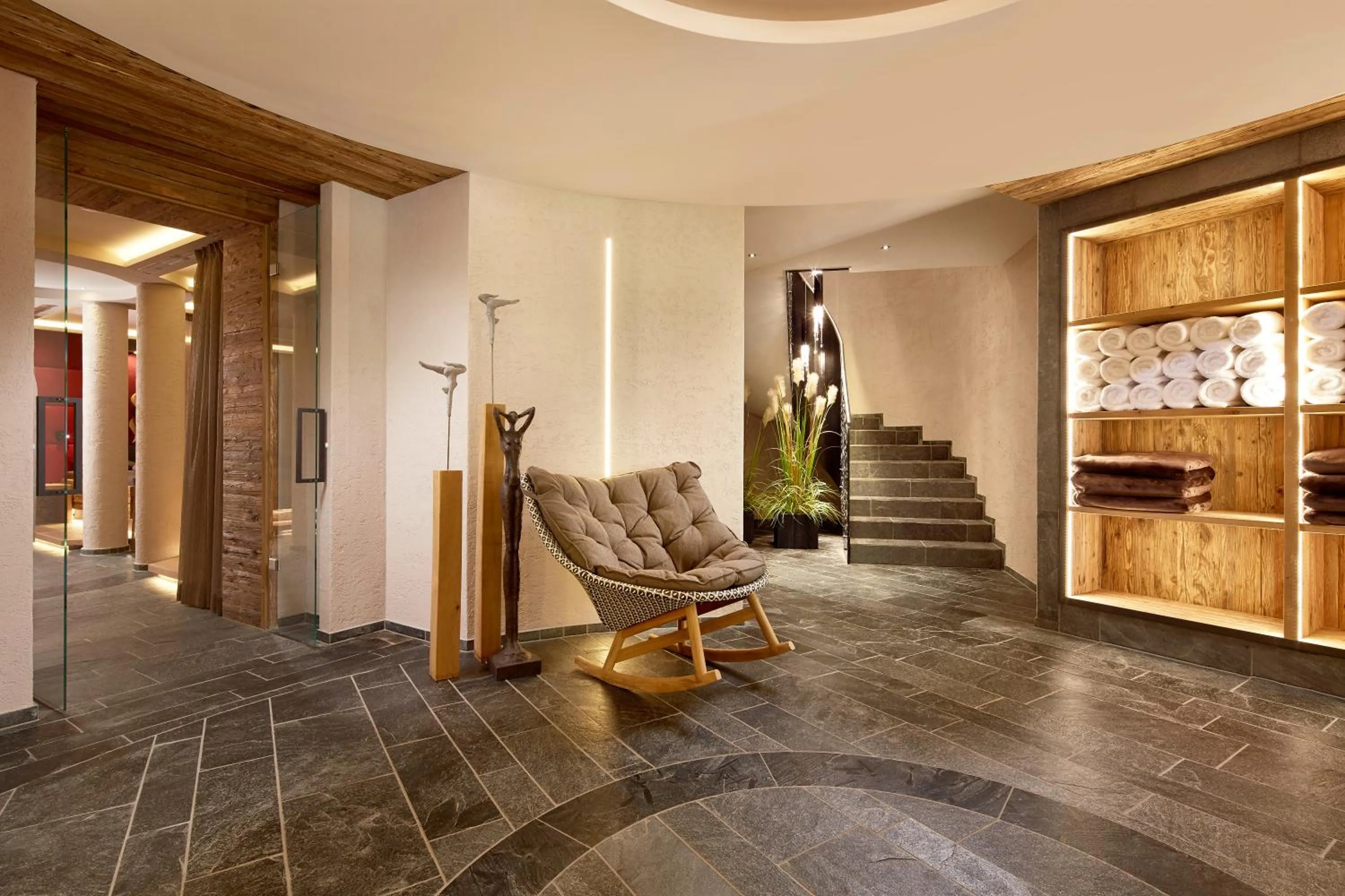 Spa and wellness centre/facilities in Hotel Berghof Crystal Spa & Sports