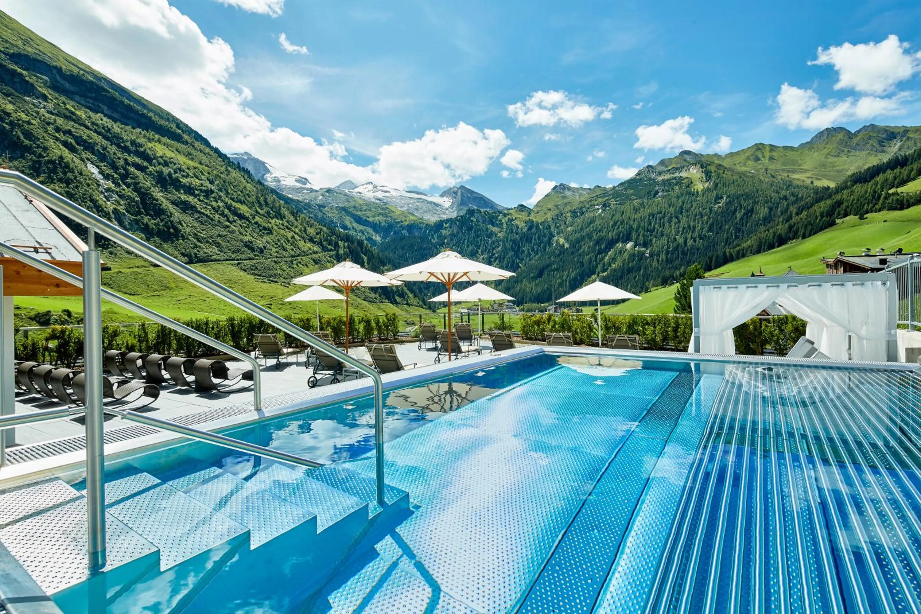 Aqua park in Hotel Berghof Crystal Spa & Sports