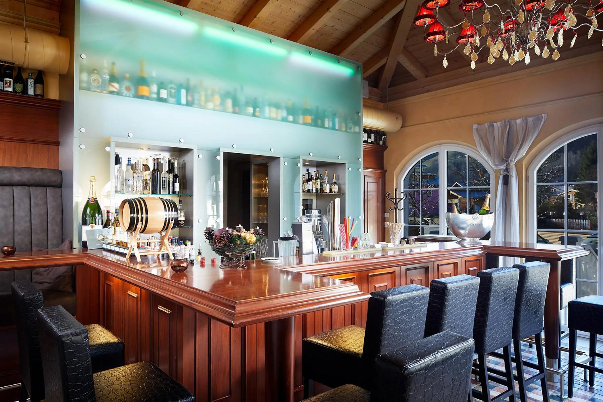 Lounge or bar in Hotel Barbarahof 4 stars Superior - Adults Only "soft" from 10 years - Skibus-stop