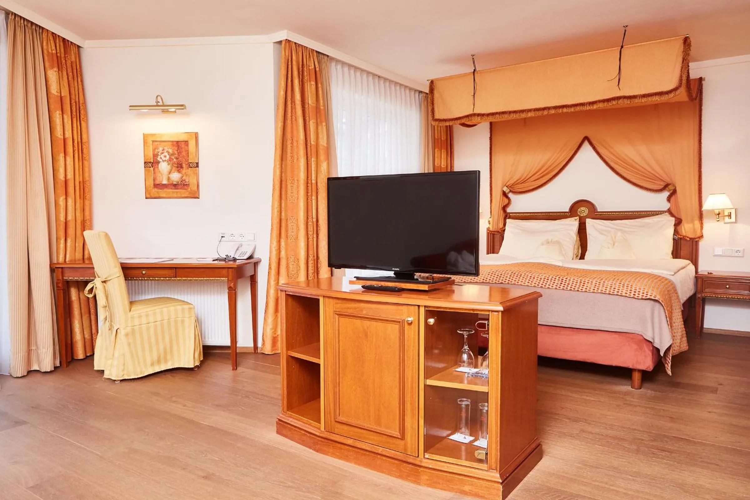 TV and multimedia, Bed in Hotel Barbarahof 4 stars Superior - Adults Only "soft" from 10 years - Skibus-stop