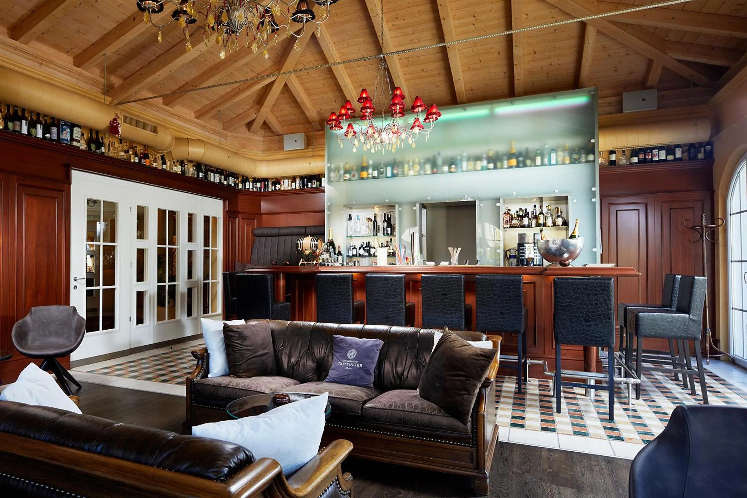 Lounge or bar in Hotel Barbarahof 4 stars Superior - Adults Only "soft" from 10 years - Skibus-stop