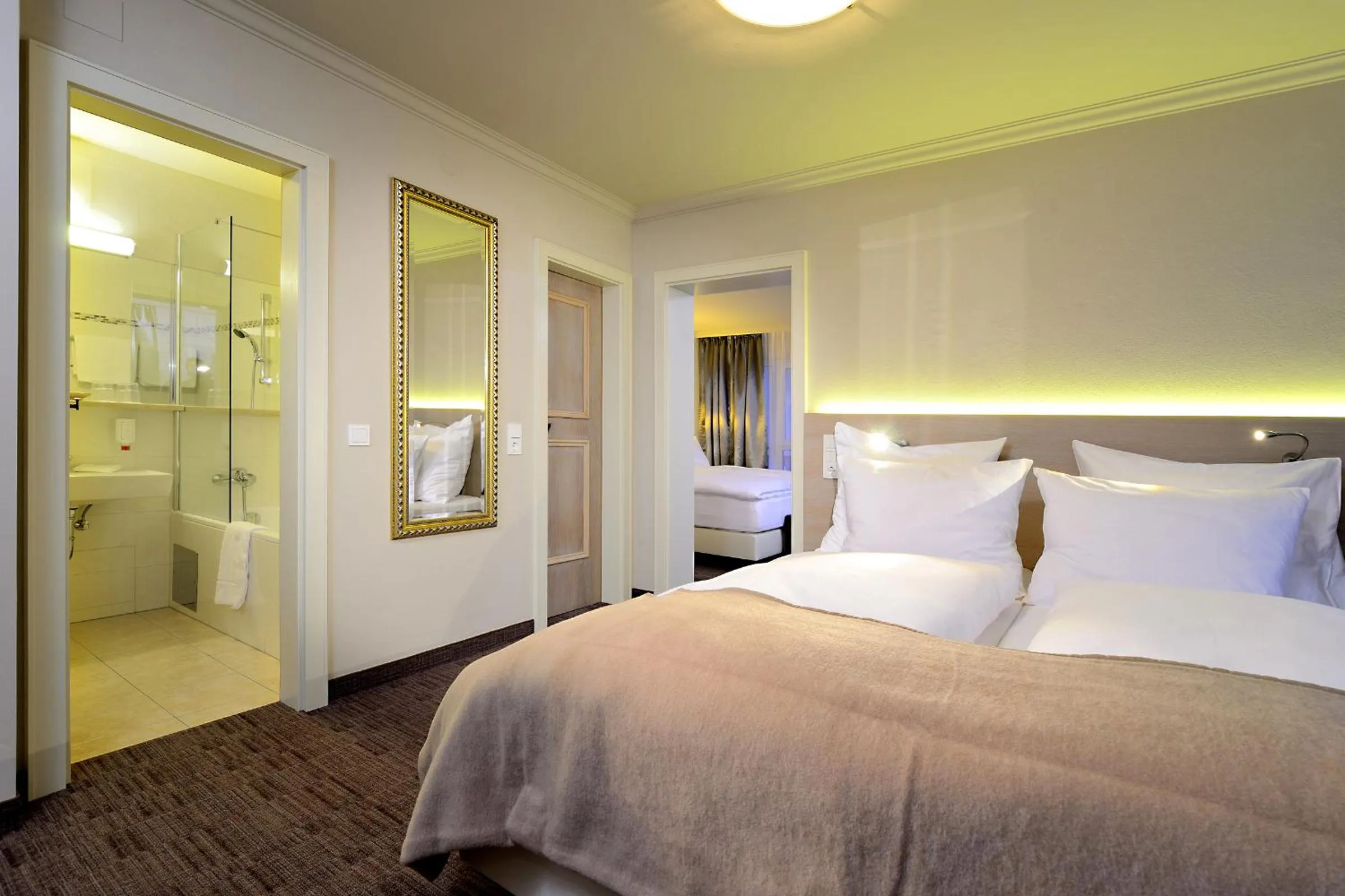 Bed in Hotel Barbarahof 4 stars Superior - Adults Only "soft" from 10 years - Skibus-stop