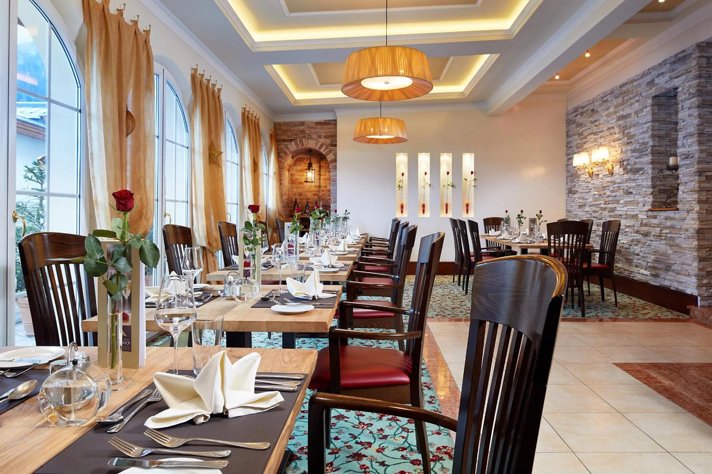 Restaurant/places to eat in Hotel Barbarahof 4 stars Superior - Adults Only "soft" from 10 years - Skibus-stop