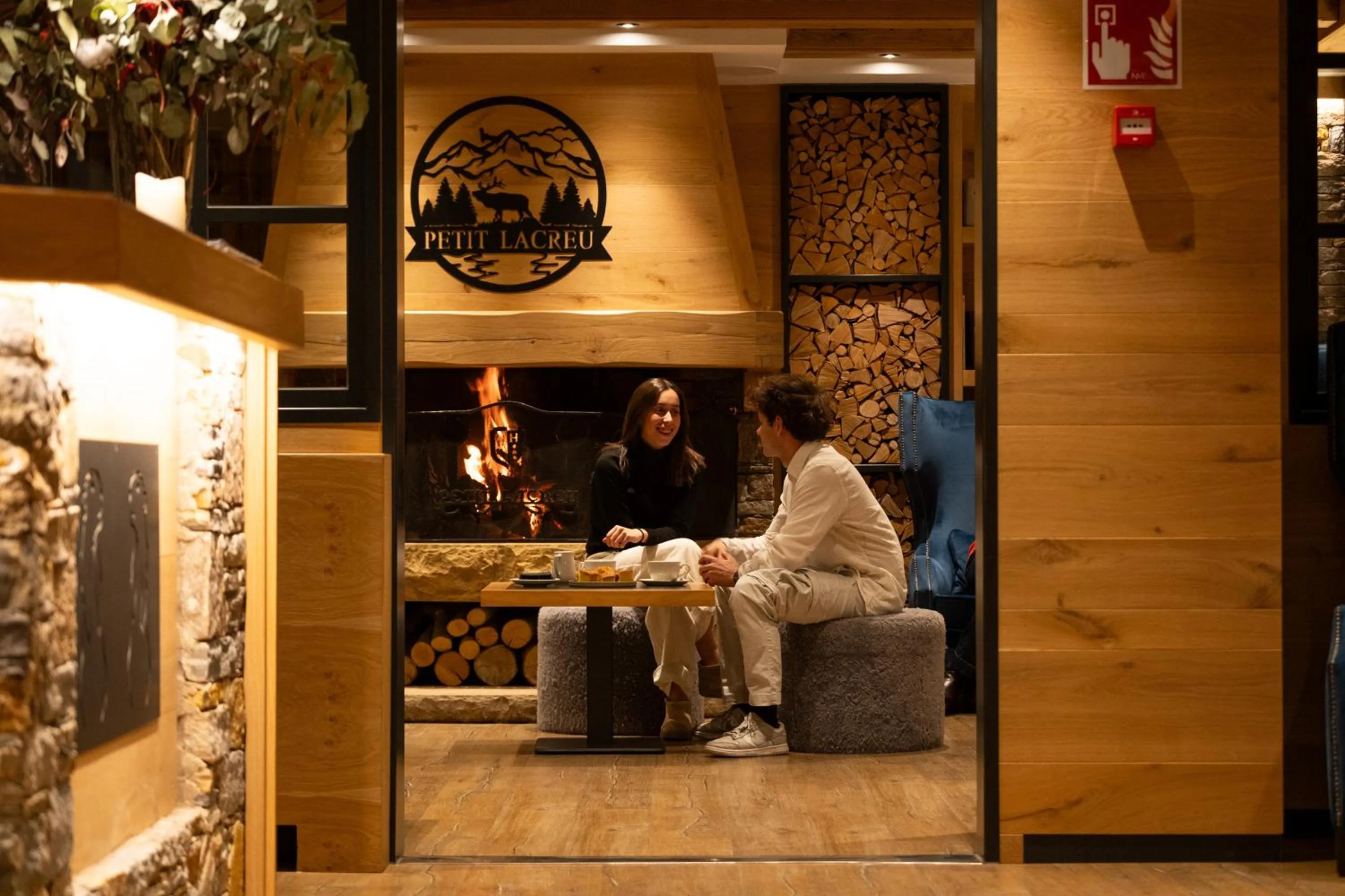 Living room in Hotel Petit Lacreu