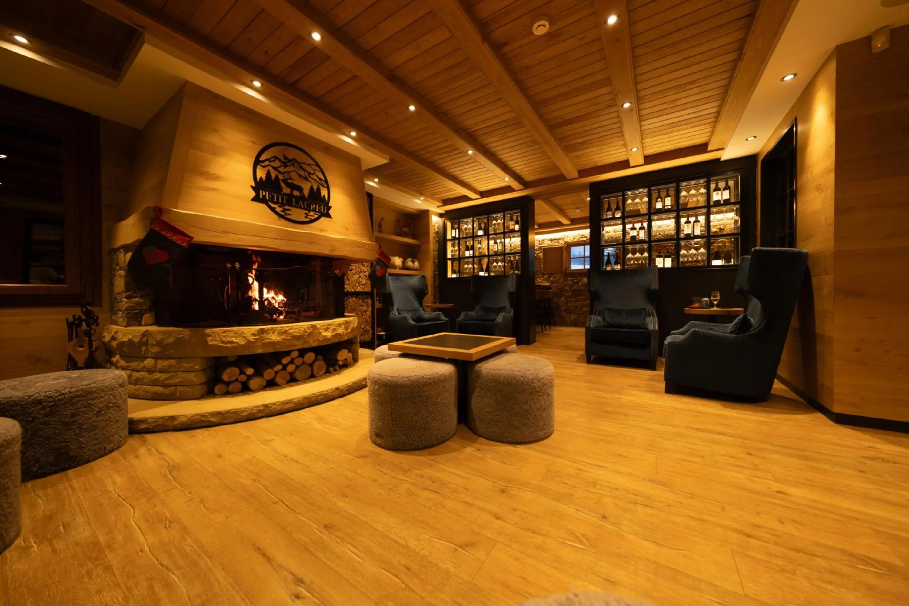 Living room in Hotel Petit Lacreu