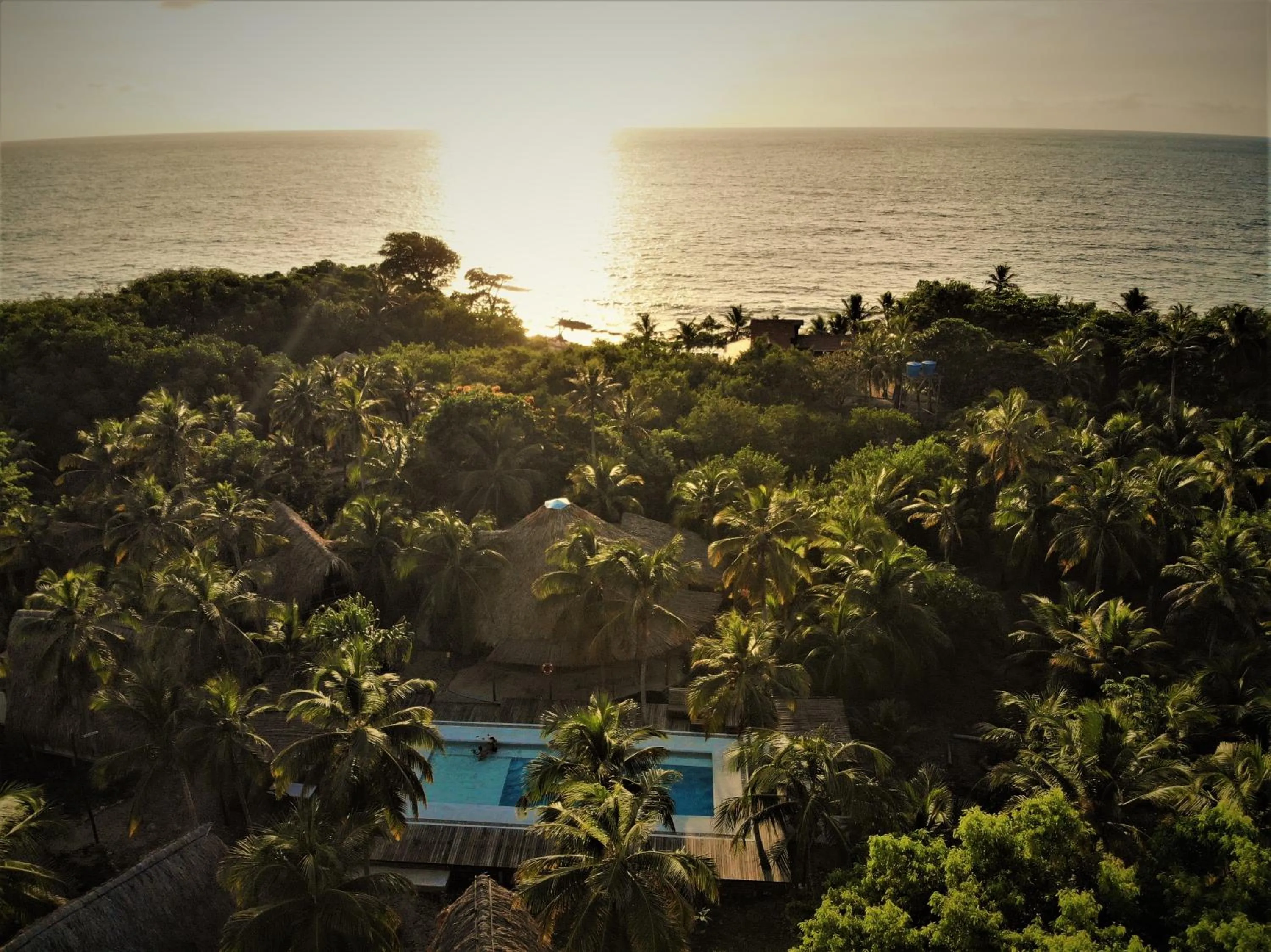 Pool view in Isla Fuerte - Wiji Island House