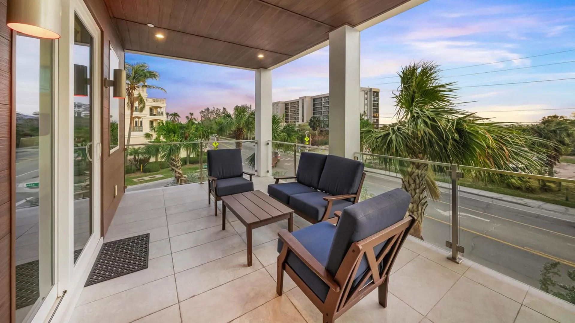 Patio in The Upper Deck