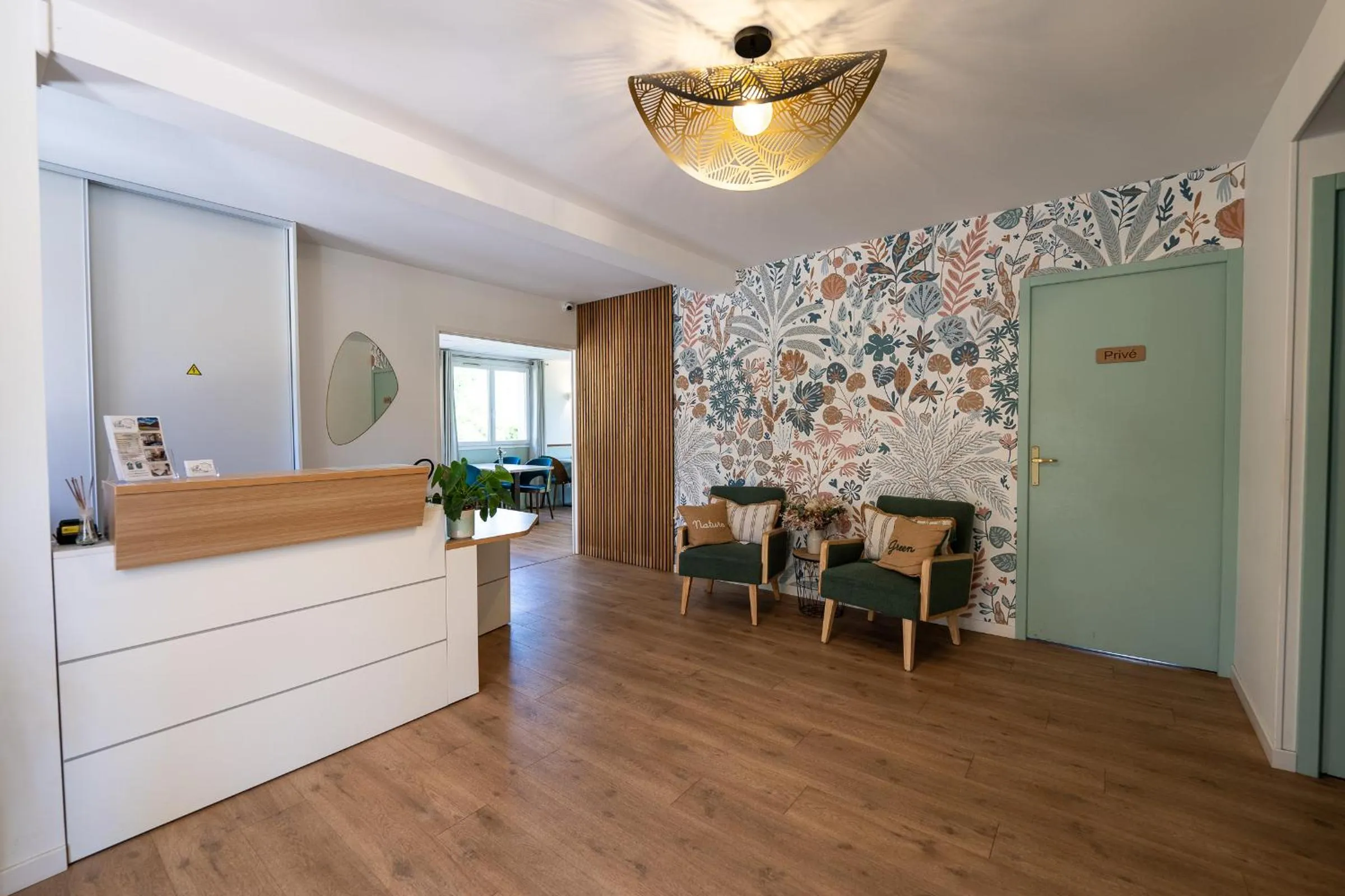 Lobby or reception in Villa Hotel