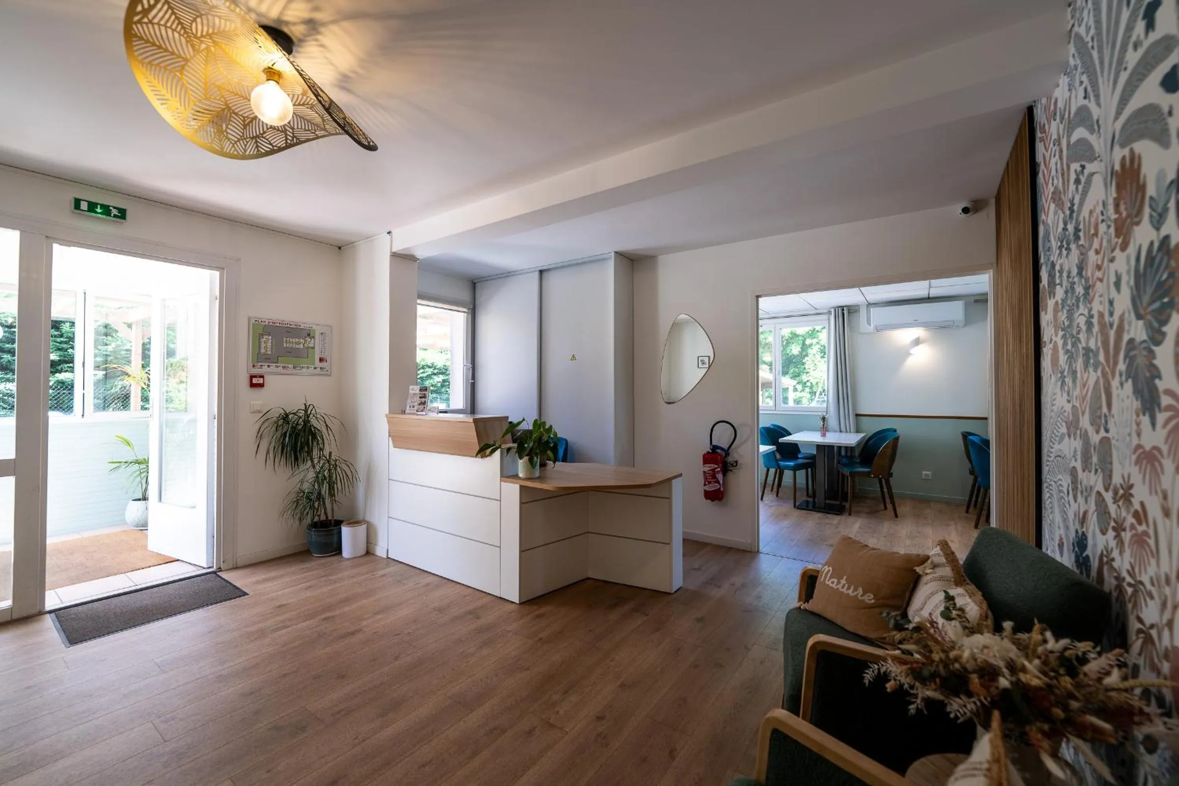 Lobby or reception in Villa Hotel