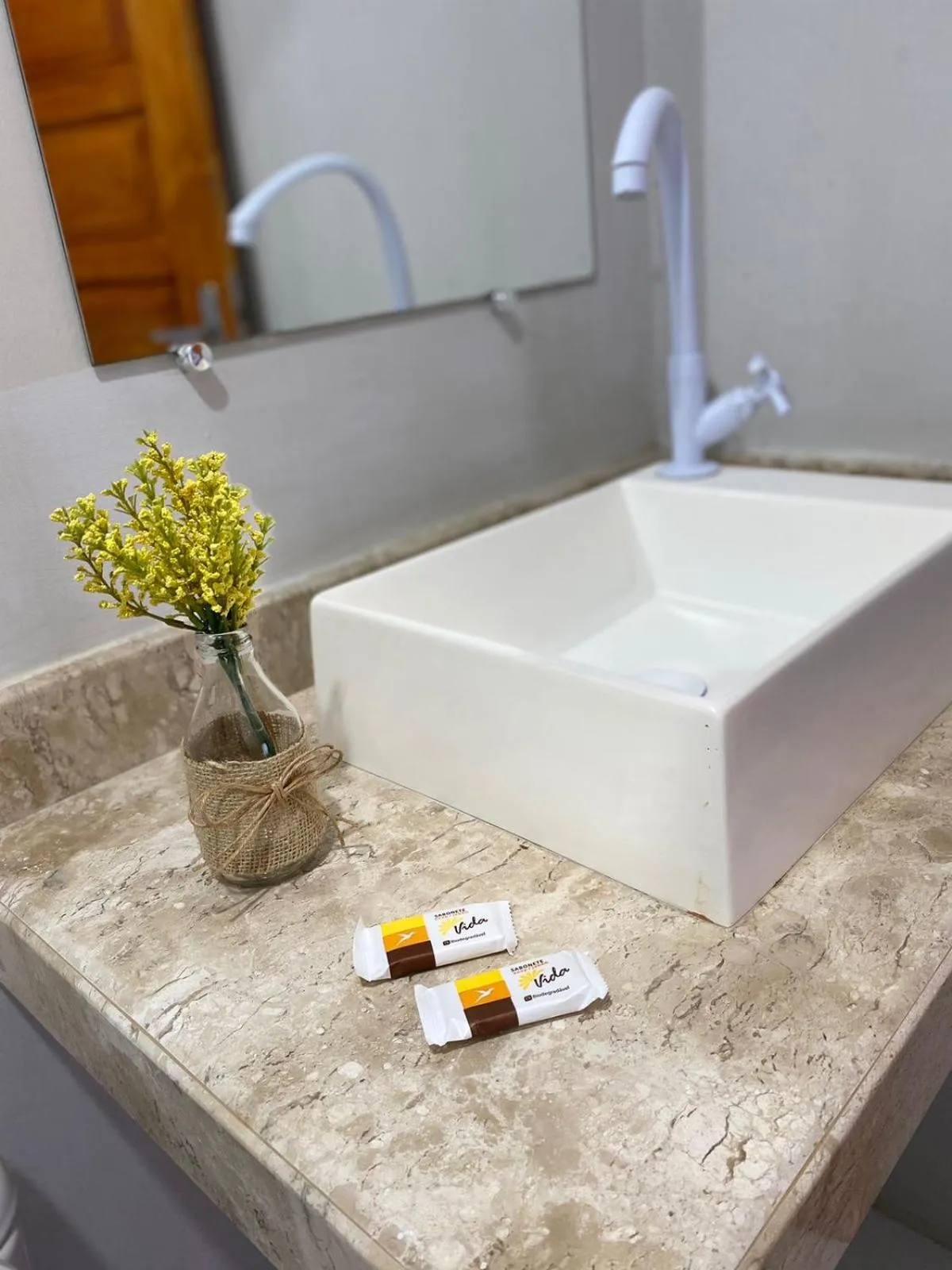 Bathroom in Pousada Maria do Lampião Jericoacoara- Antigo Jeri Vila Mini