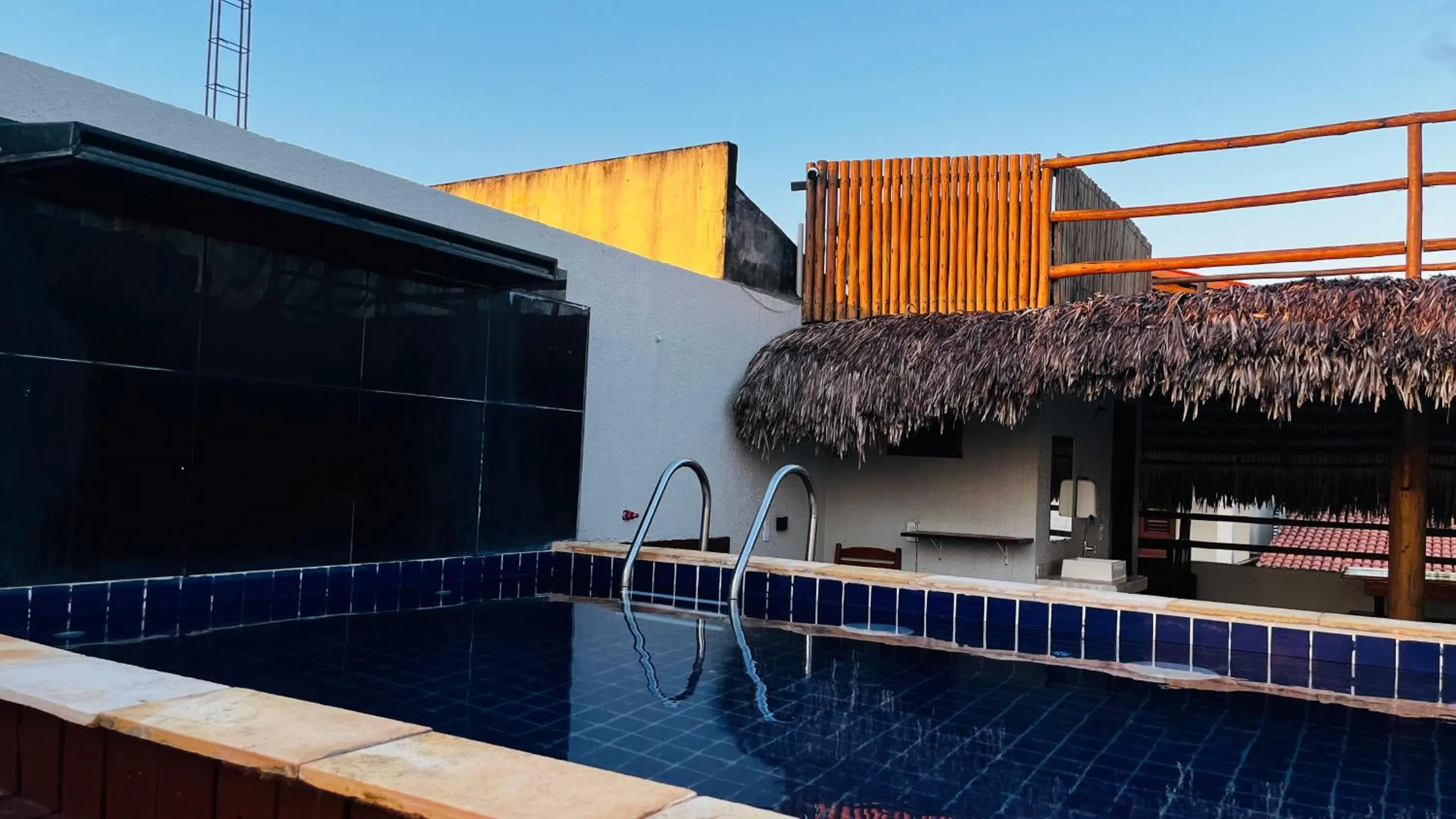 Swimming pool in Pousada Maria do Lampião Jericoacoara- Antigo Jeri Vila Mini