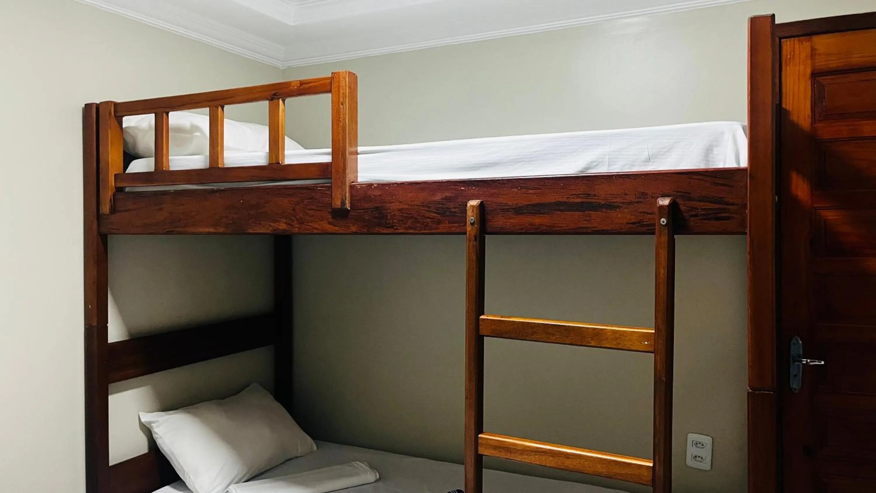 Bed in Pousada Maria do Lampião Jericoacoara- Antigo Jeri Vila Mini