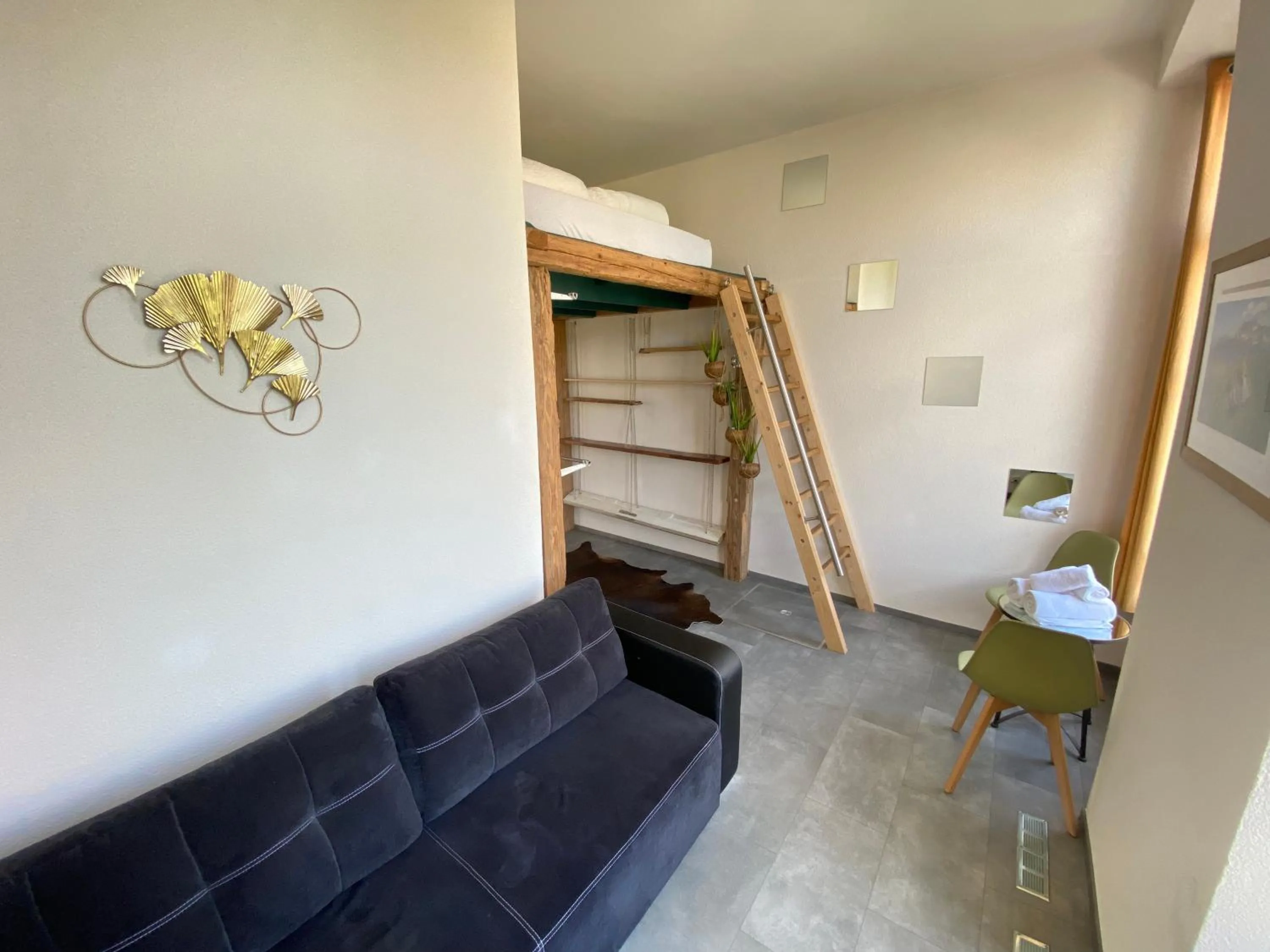 Bedroom, Bed in The 5 Continents I by Stay Swiss