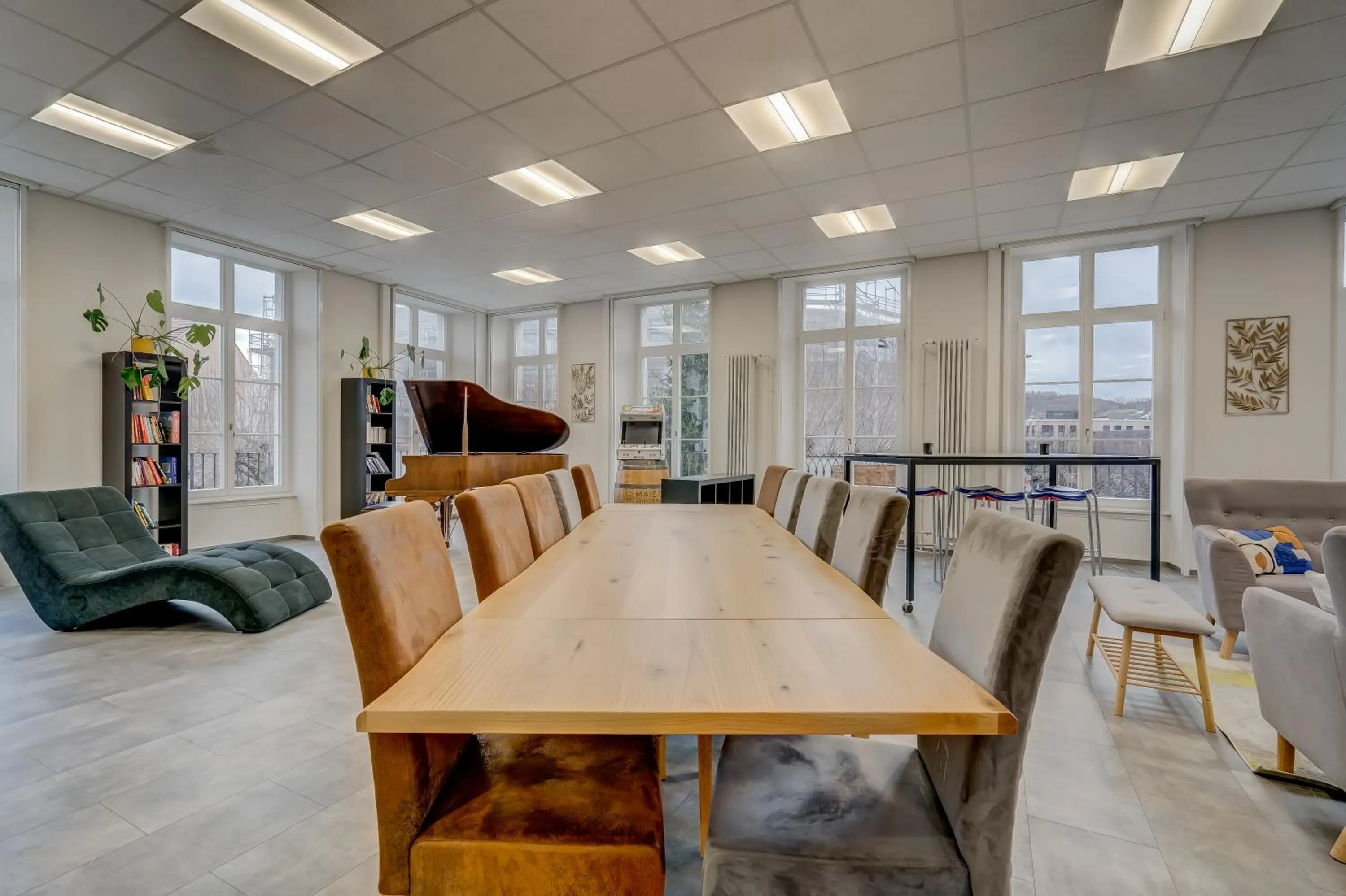 Seating area in The 5 Continents I by Stay Swiss