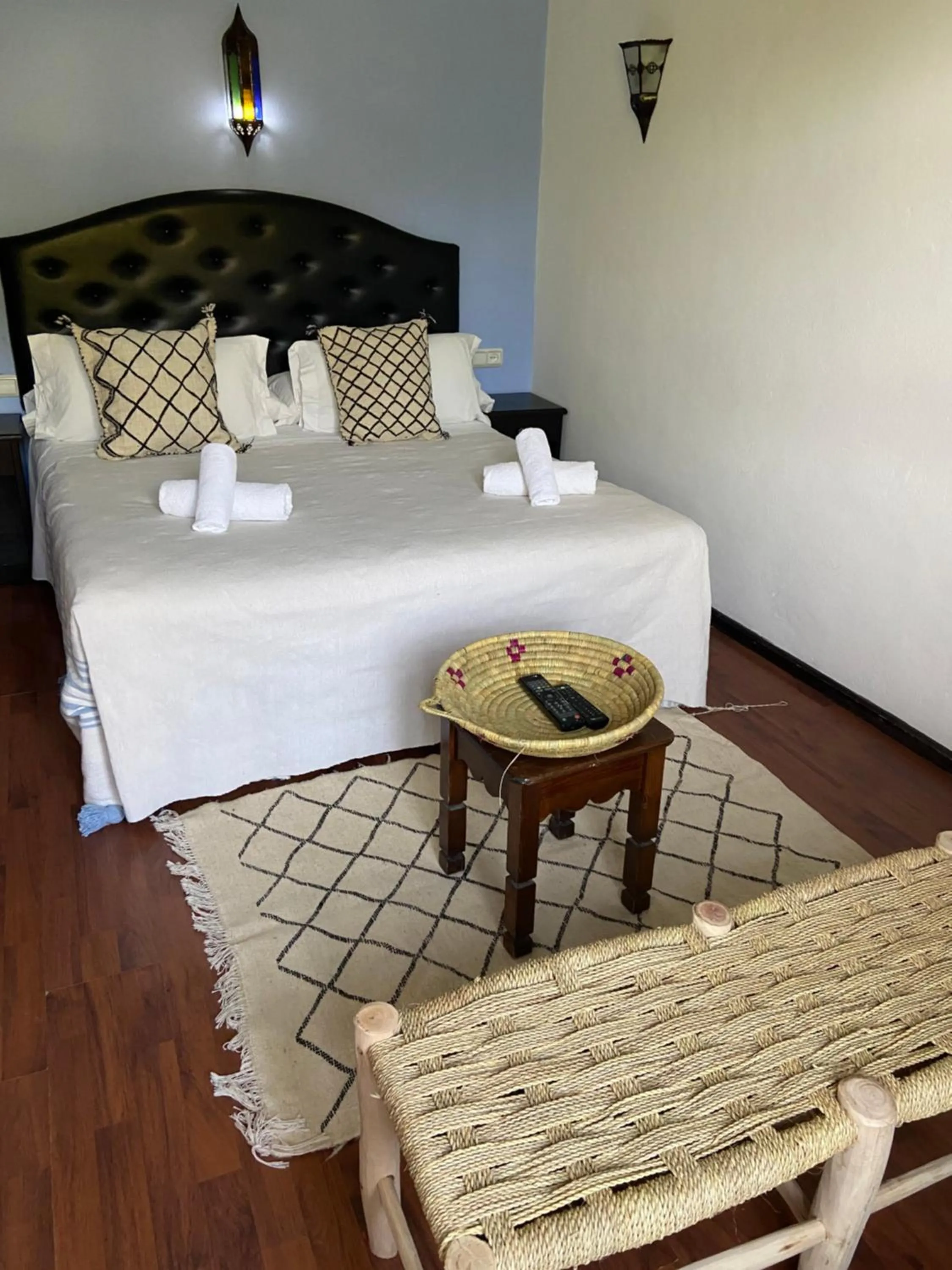 Bed in Hotel Alkhalifa