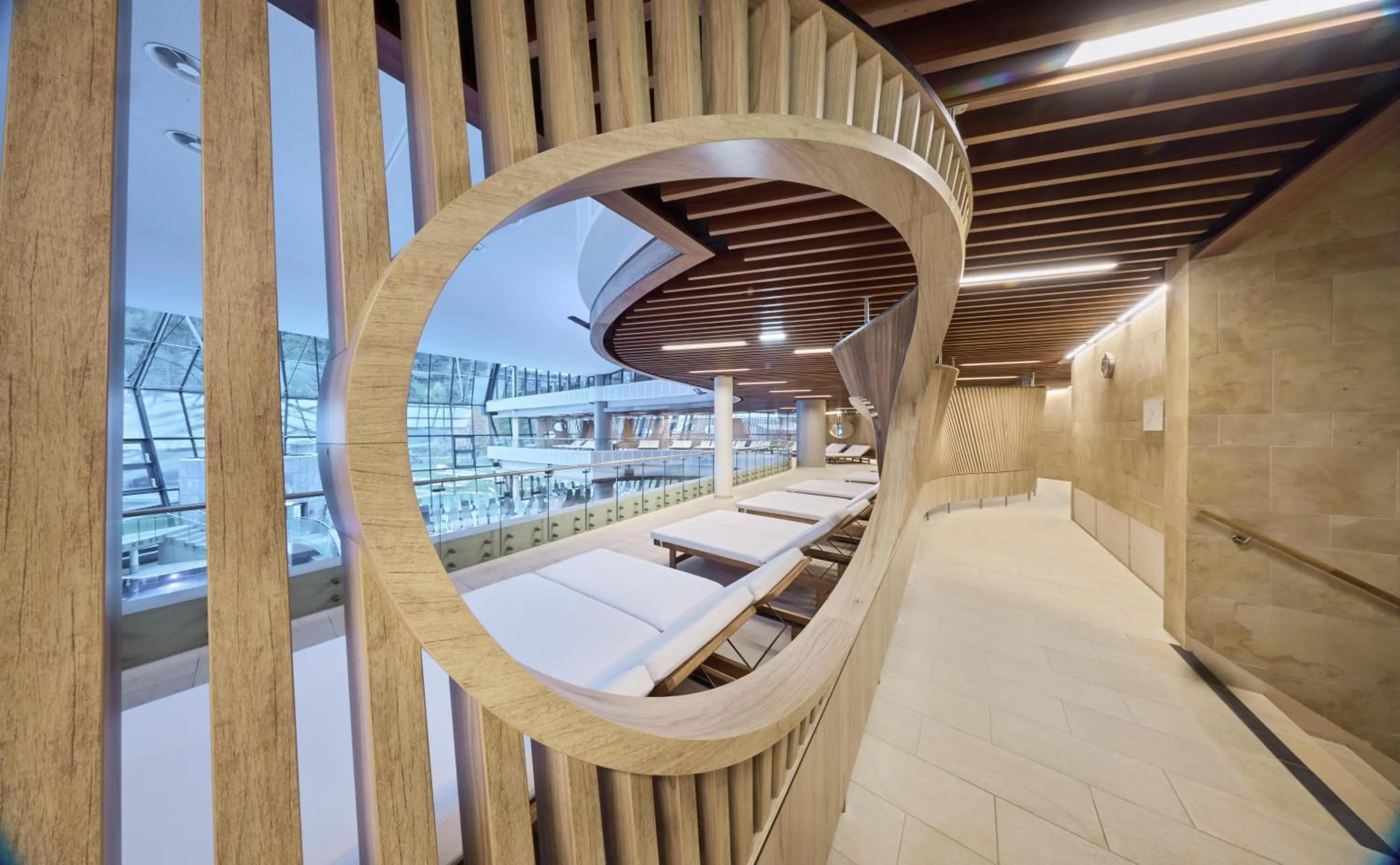 Swimming pool in Aqua Dome 4 Sterne Superior Hotel & Tirol Therme Längenfeld