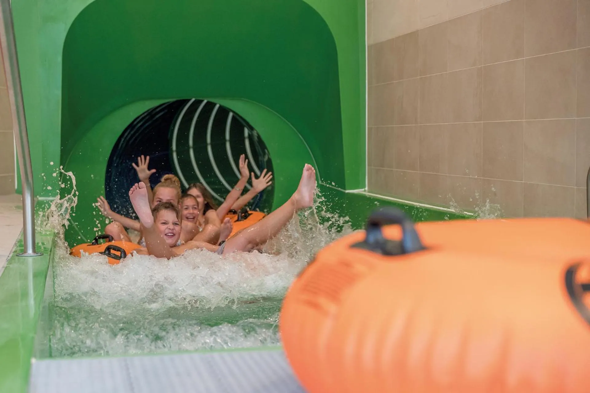 Swimming pool in Aqua Dome 4 Sterne Superior Hotel & Tirol Therme Längenfeld