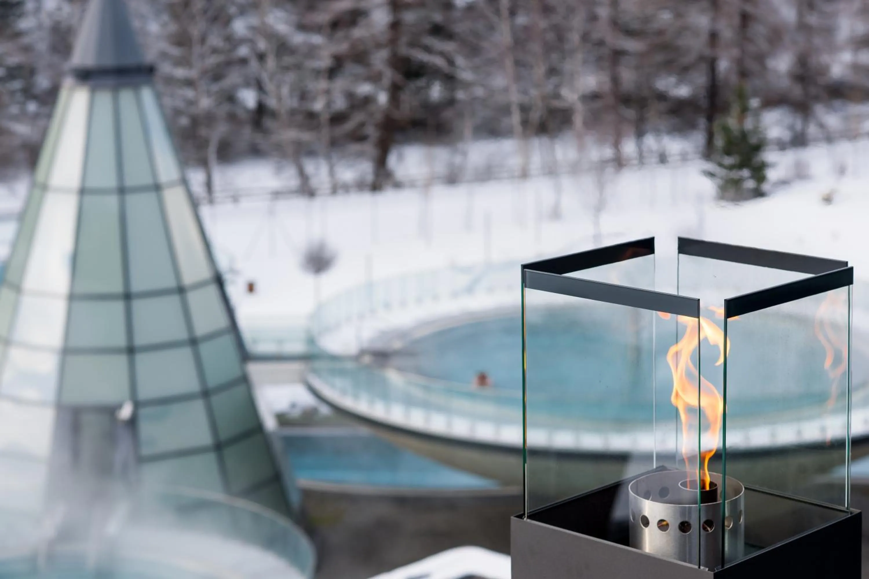 Swimming pool in Aqua Dome 4 Sterne Superior Hotel & Tirol Therme Längenfeld
