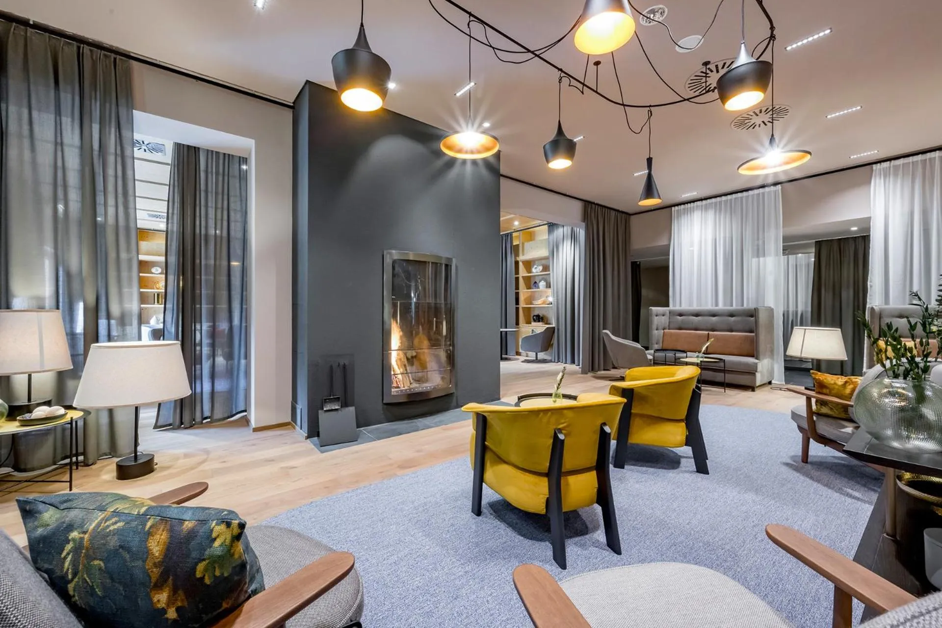 Lobby or reception in Aqua Dome 4 Sterne Superior Hotel & Tirol Therme Längenfeld