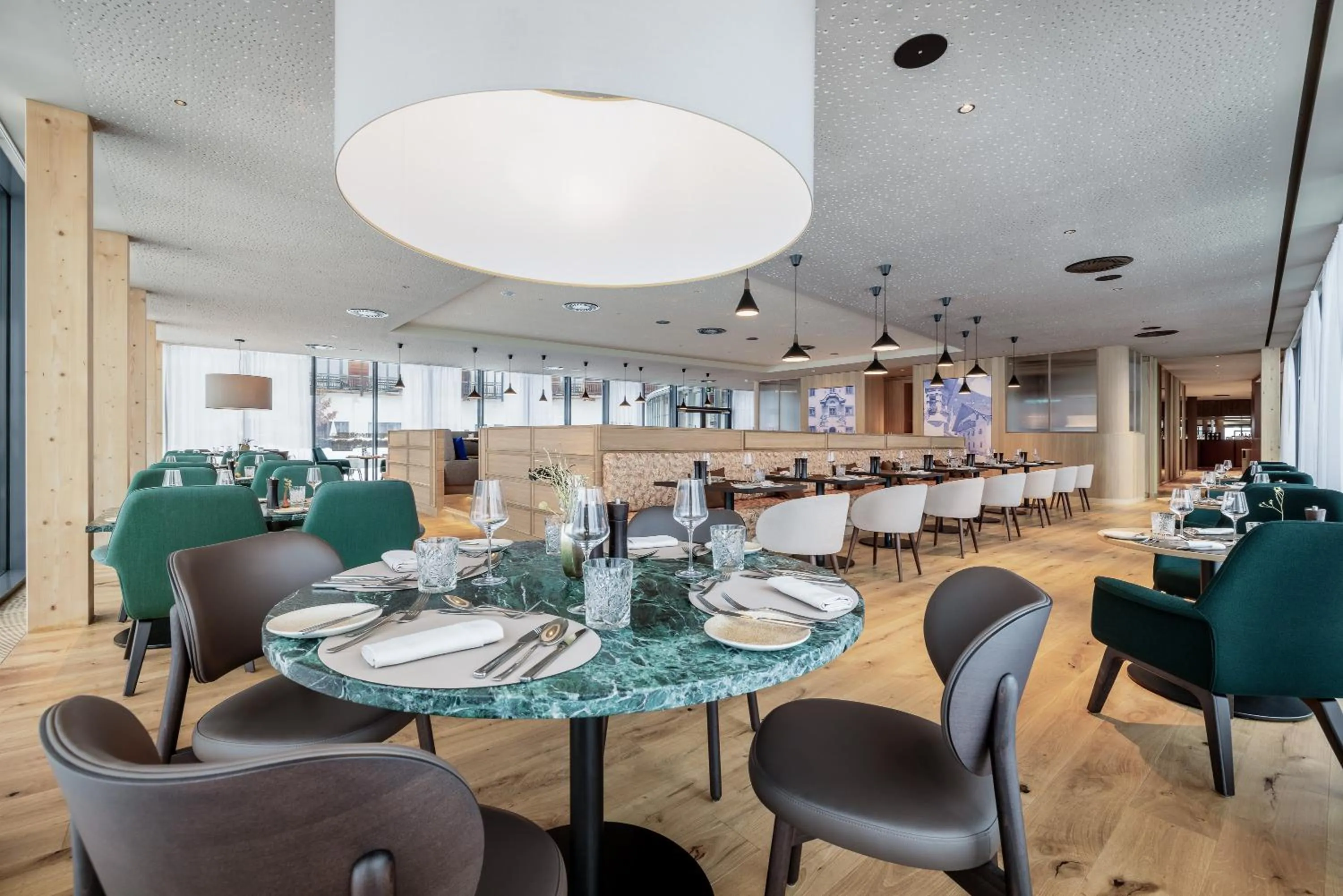 Restaurant/places to eat in Aqua Dome 4 Sterne Superior Hotel & Tirol Therme Längenfeld