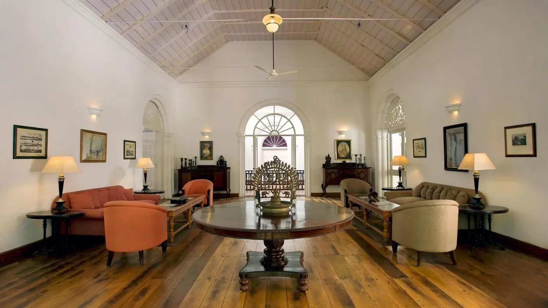 Lobby or reception in Neemrana's- Tower House Lobby or reception in Neemrana's- Tower House