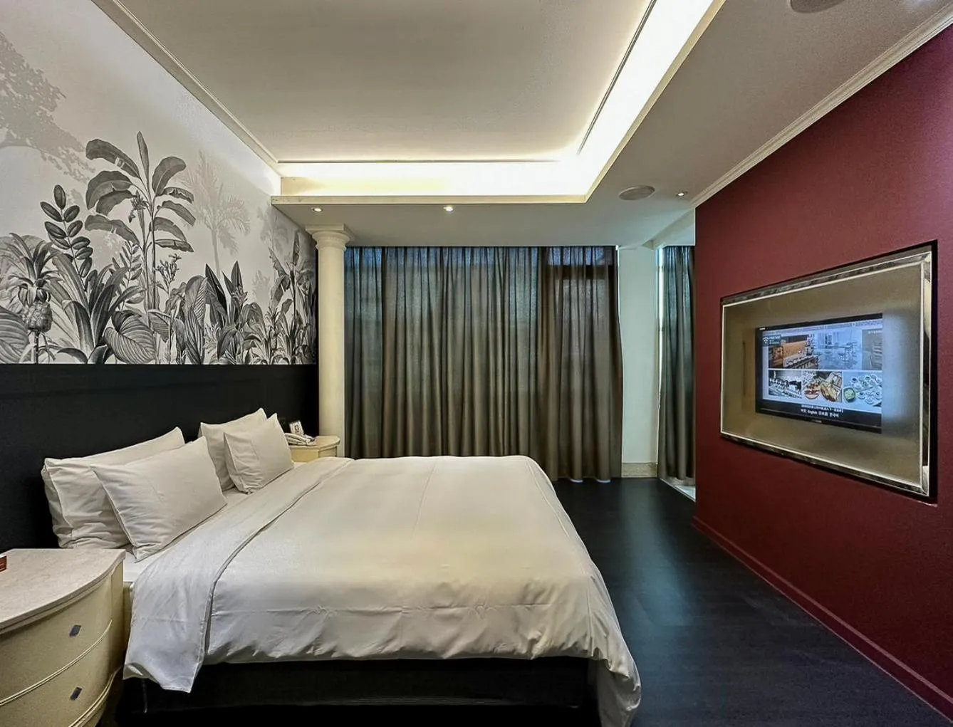 Bed in All-Ur Boutique Motel-Ping Tung Branch