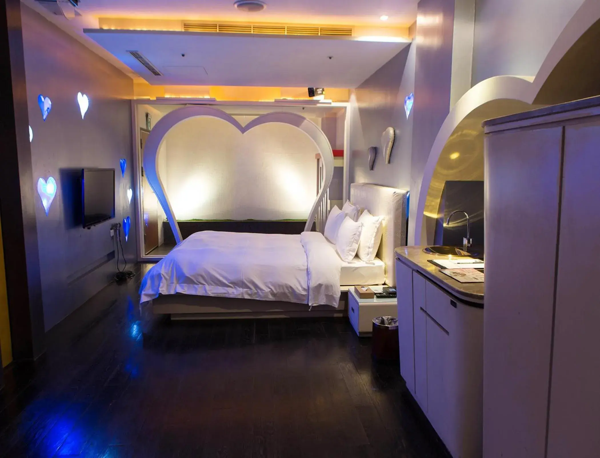 Bed in All-Ur Boutique Motel - KaoHsiung Branch Bed in All-Ur Boutique Motel - KaoHsiung Branch