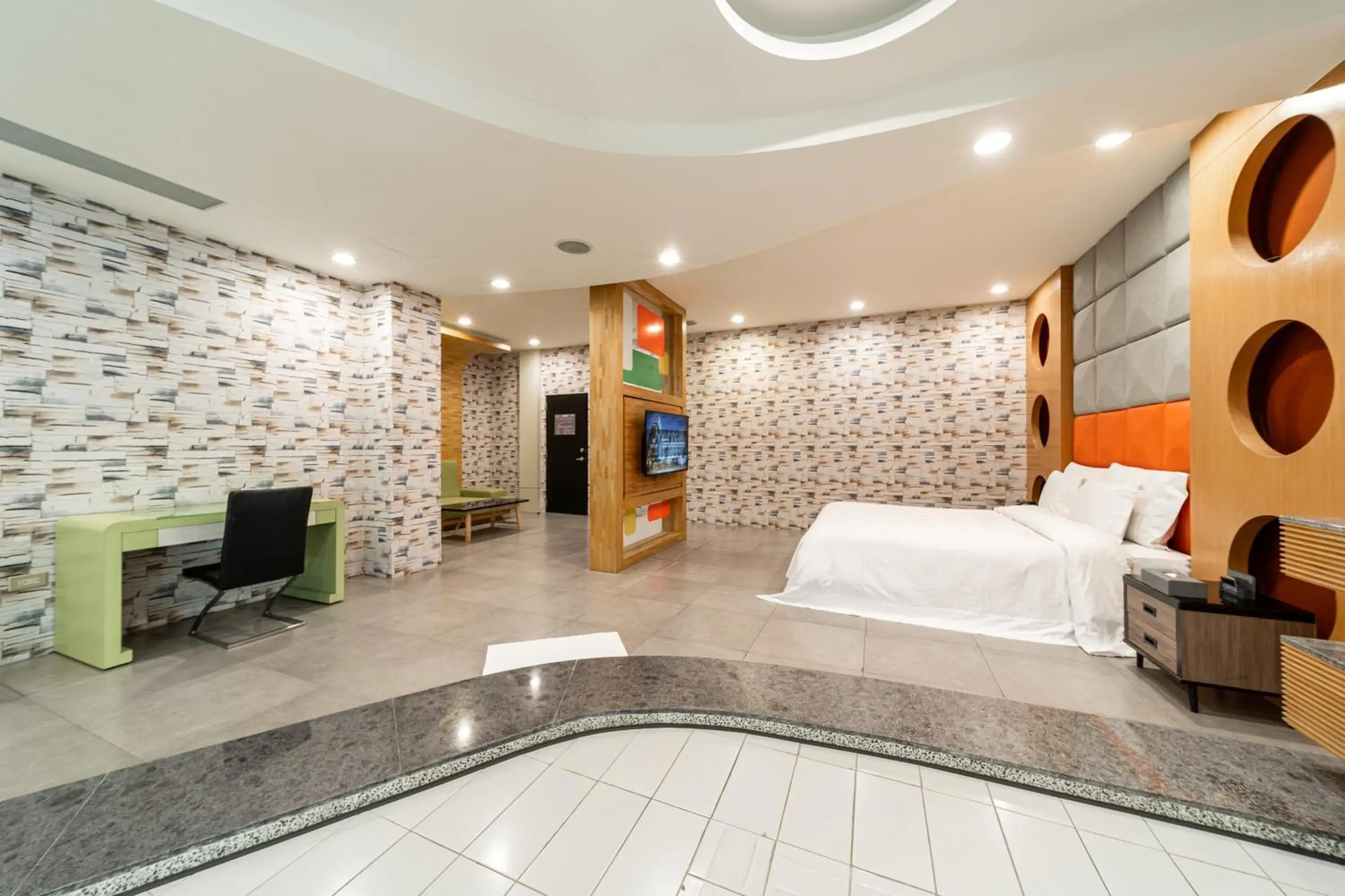 Bed in OHYA Chain Boutique Motel-Yongkang Bed in OHYA Chain Boutique Motel-Yongkang