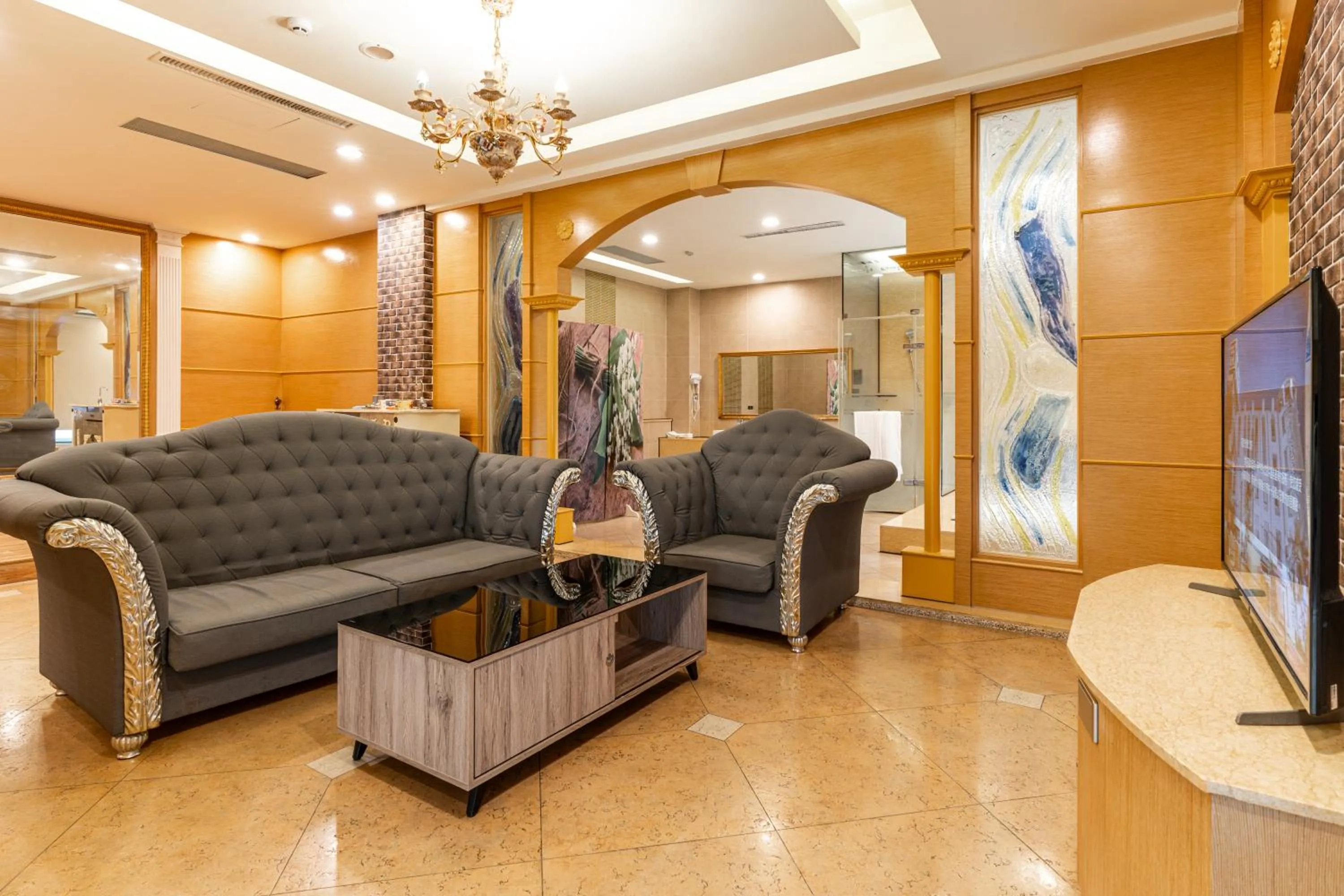 TV and multimedia in OHYA Chain Boutique Motel-Yongkang