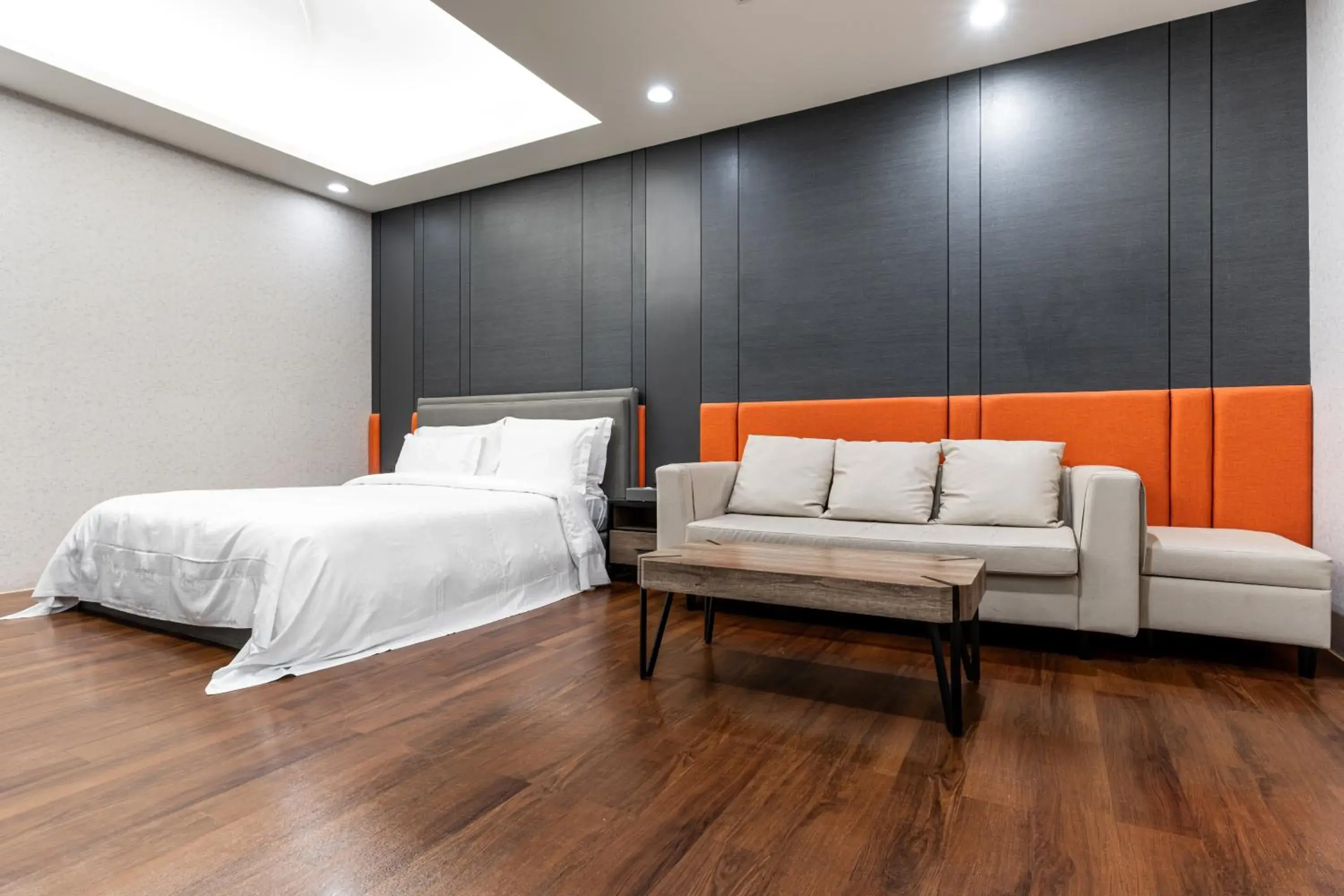 Bed in OHYA Chain Boutique Motel-Yongkang Bed in OHYA Chain Boutique Motel-Yongkang