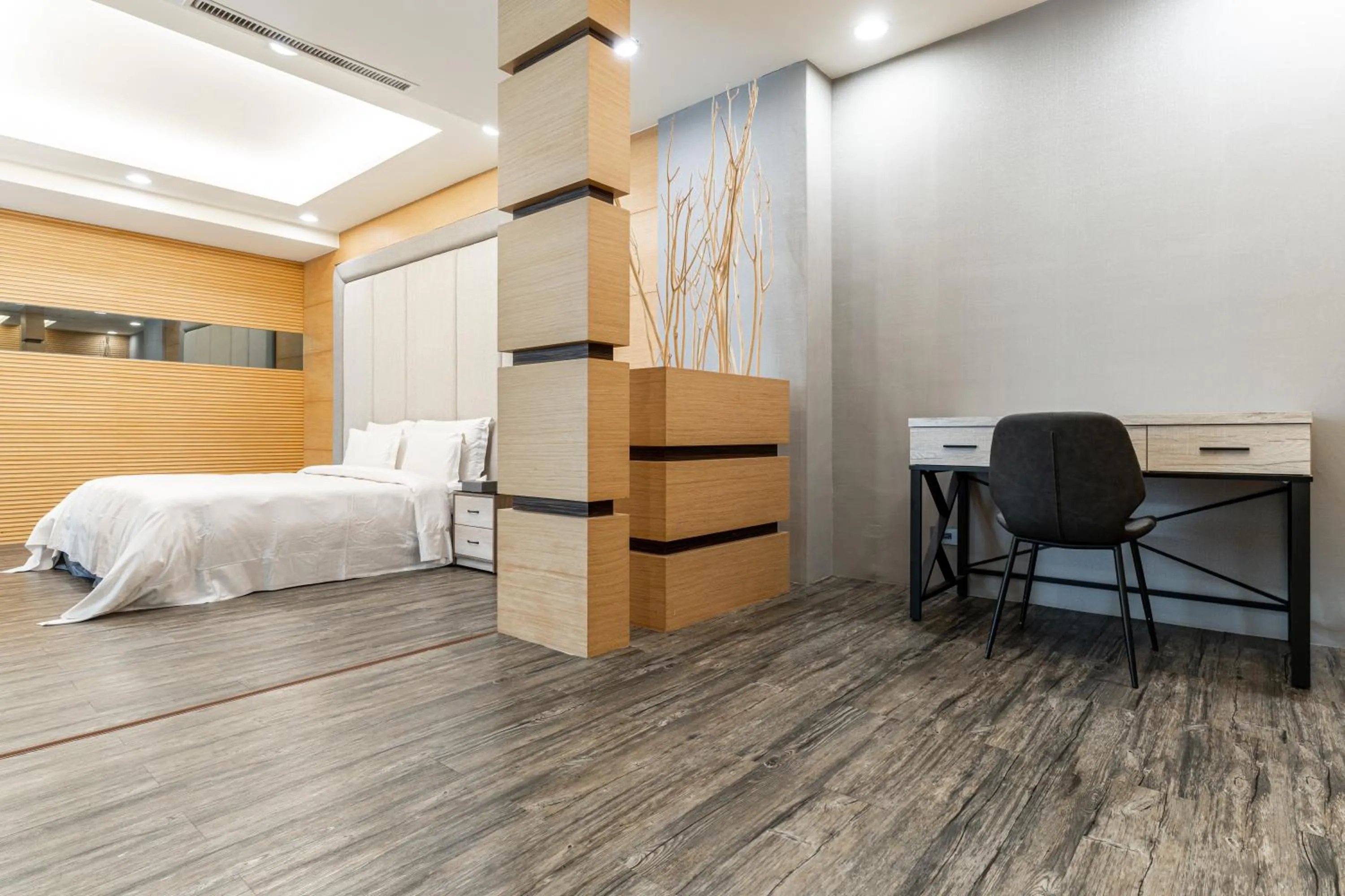 Bed in OHYA Chain Boutique Motel-Yongkang