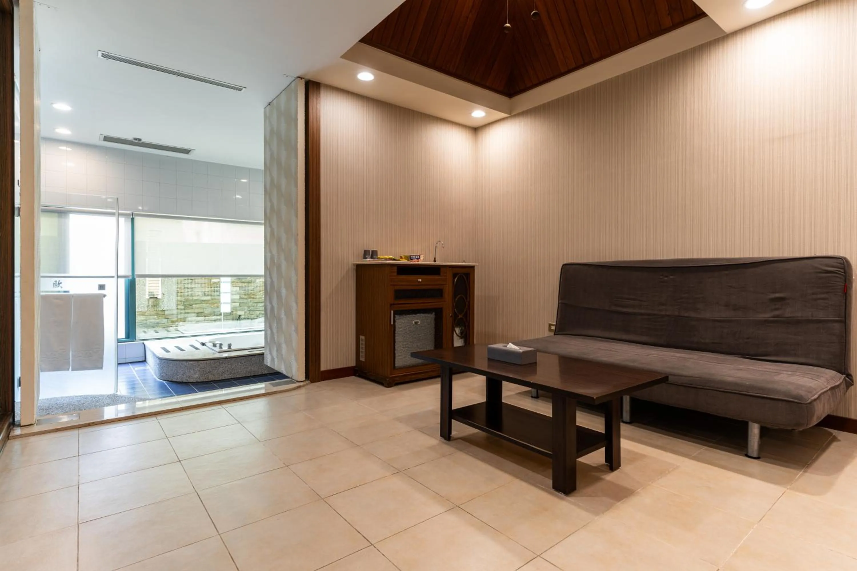 Living room in OHYA Chain Boutique Motel-Xinying