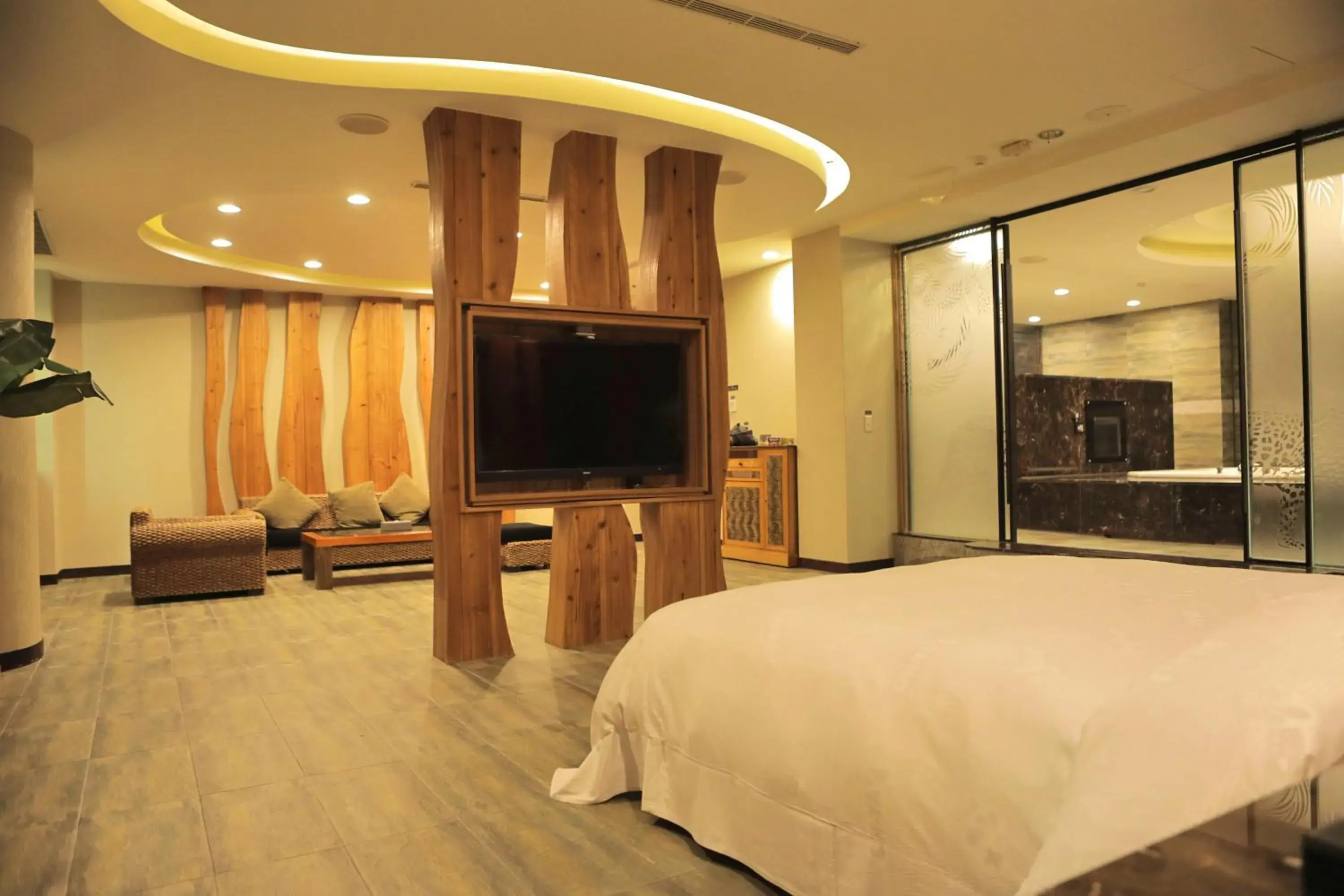 Photo of the whole room, Bed in OHYA Boutique Motel-Shin-Ying Branch