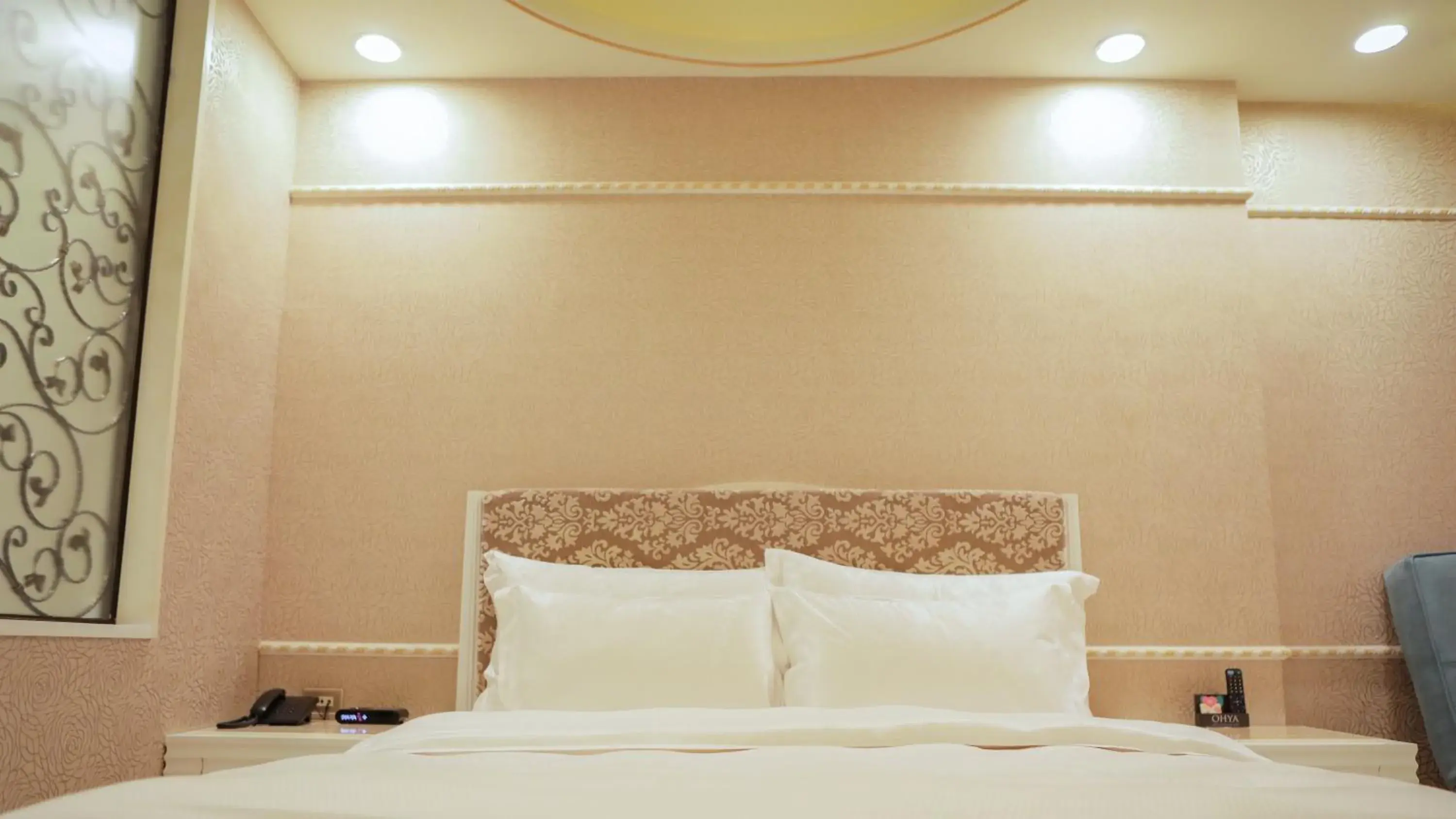 Bed in OHYA Boutique Motel-Shin-Ying Branch