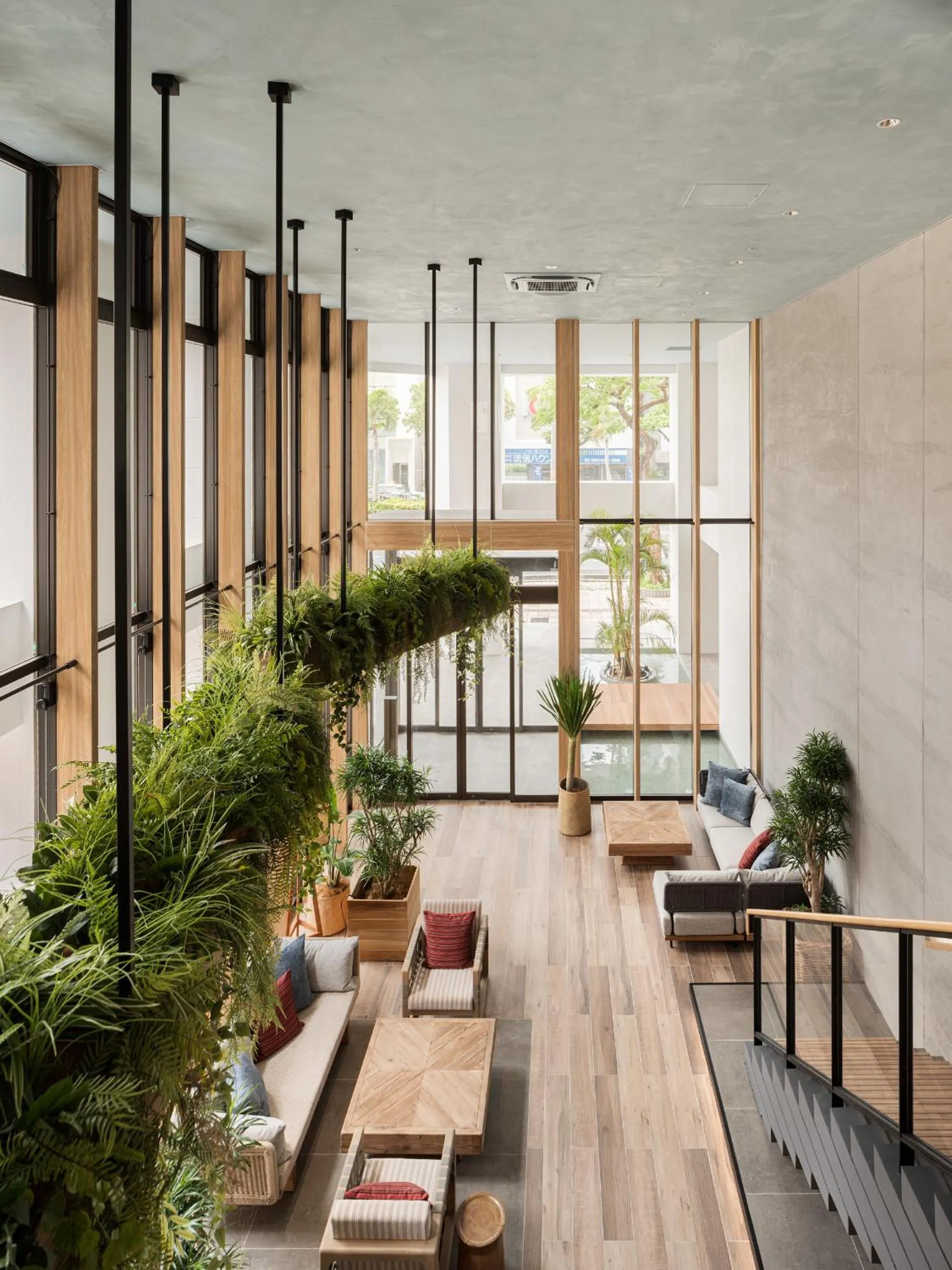 Lobby or reception in Nest Hotel Naha Kumoji