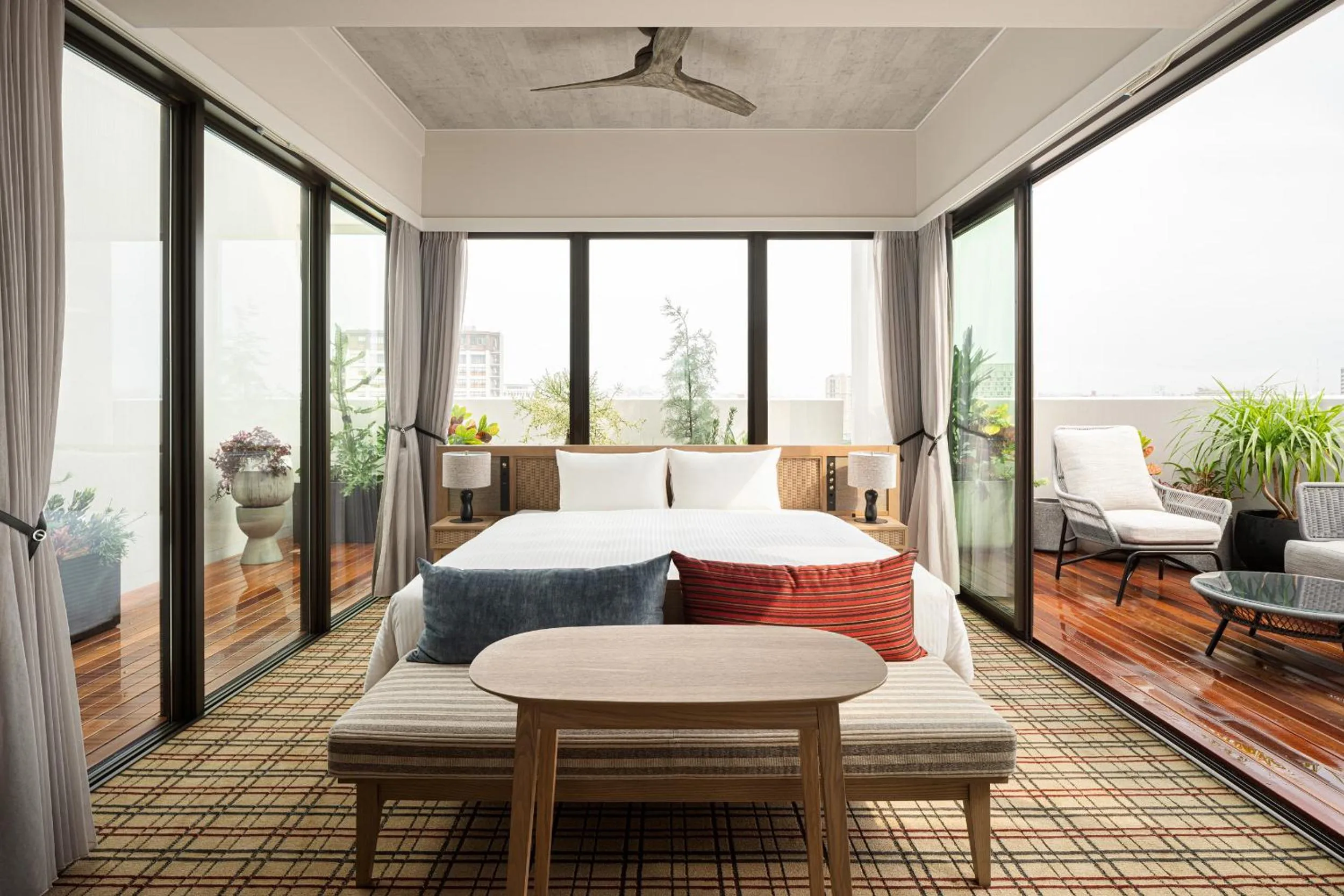 Balcony/Terrace in Nest Hotel Naha Kumoji